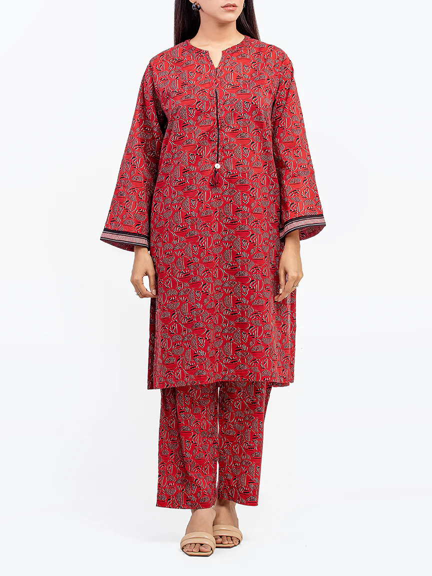 Printed Lawn Co-Ord Set - EWTKP5-81871ST
