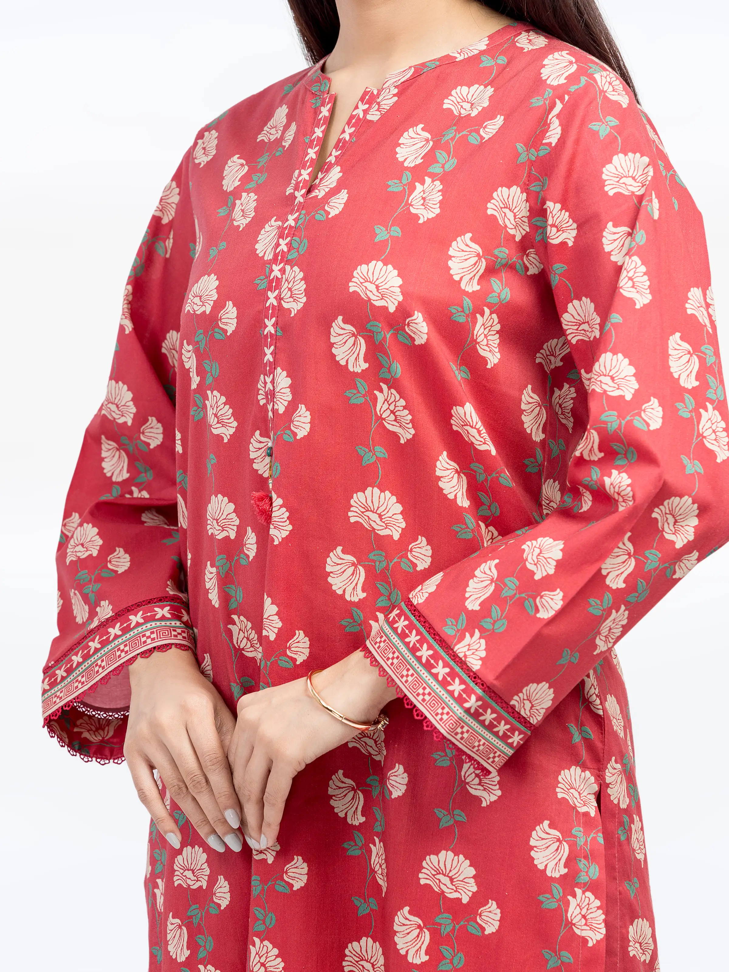 Printed Lawn Co-Ord Set - EWTKP5-81879ST - Image 3