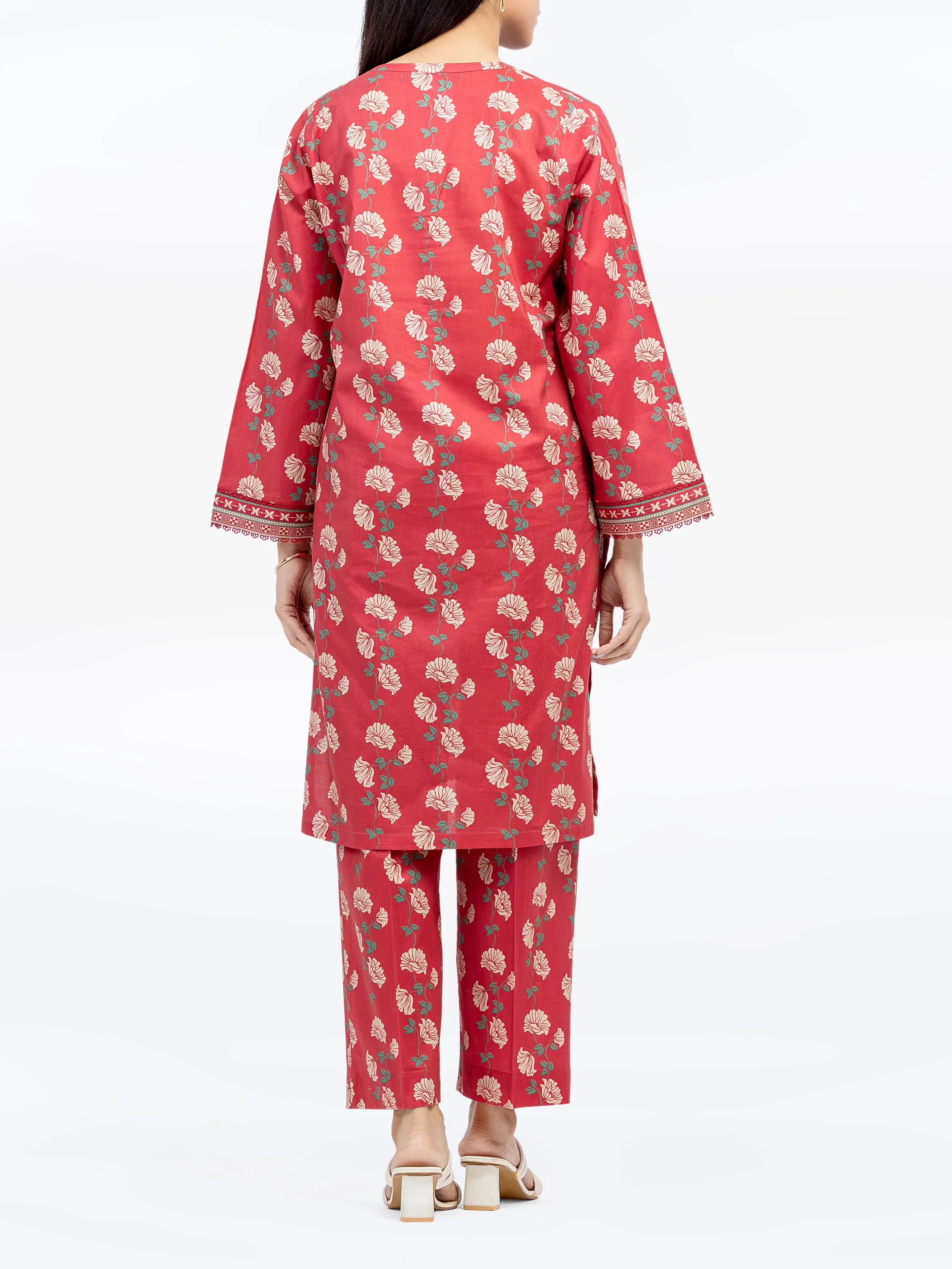 Printed Lawn Co-Ord Set - EWTKP5-81879ST - Image 5