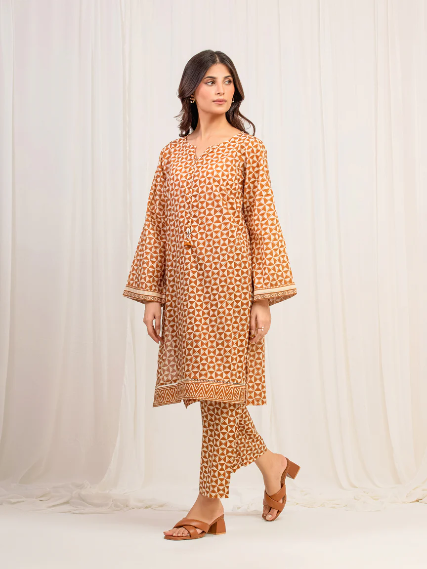 Printed Lawn Co-Ord Set - EWTKP5-81881ST - Image 4
