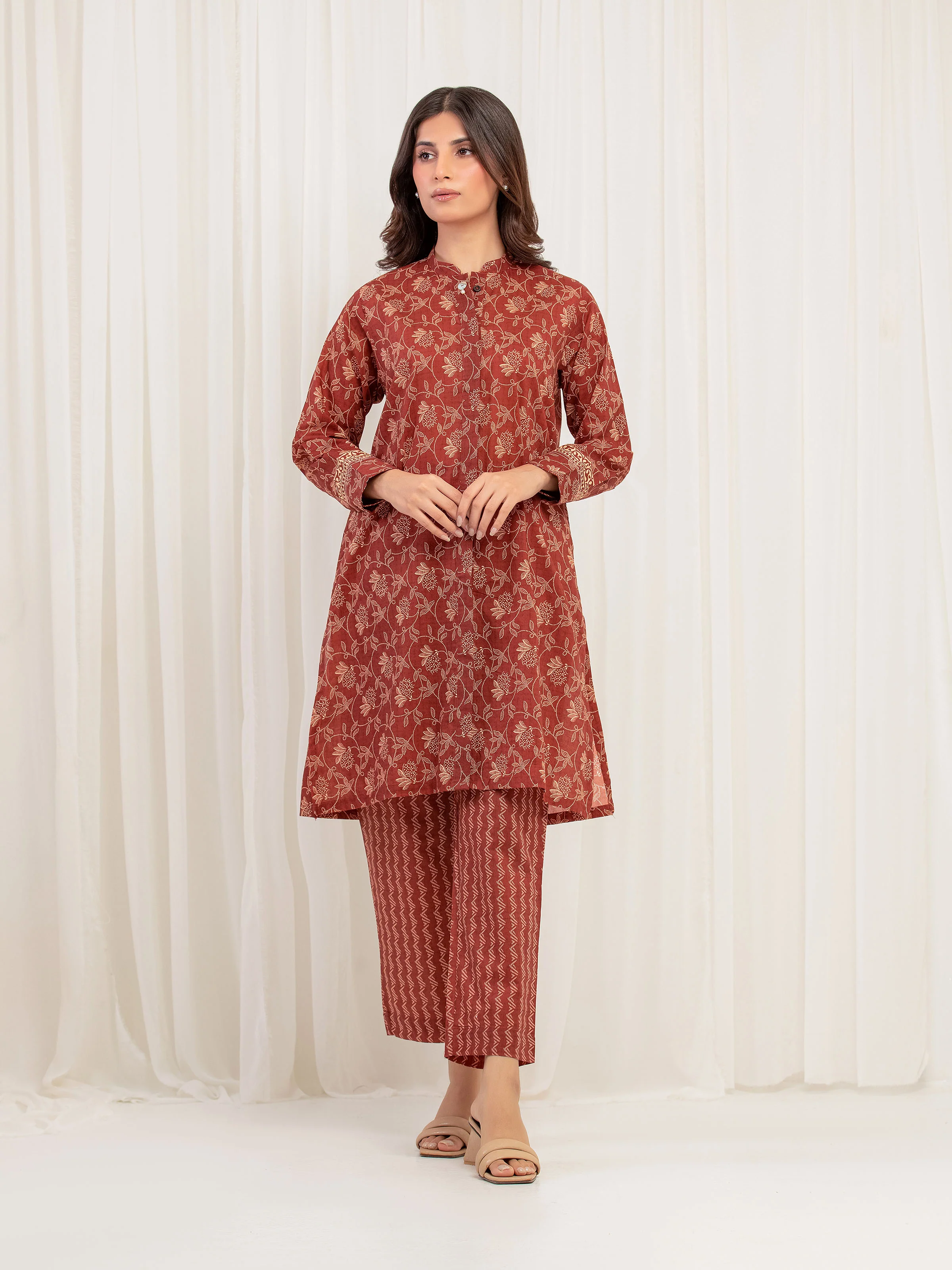 Printed Lawn Co-Ord Set - EWTKP5-81885ST