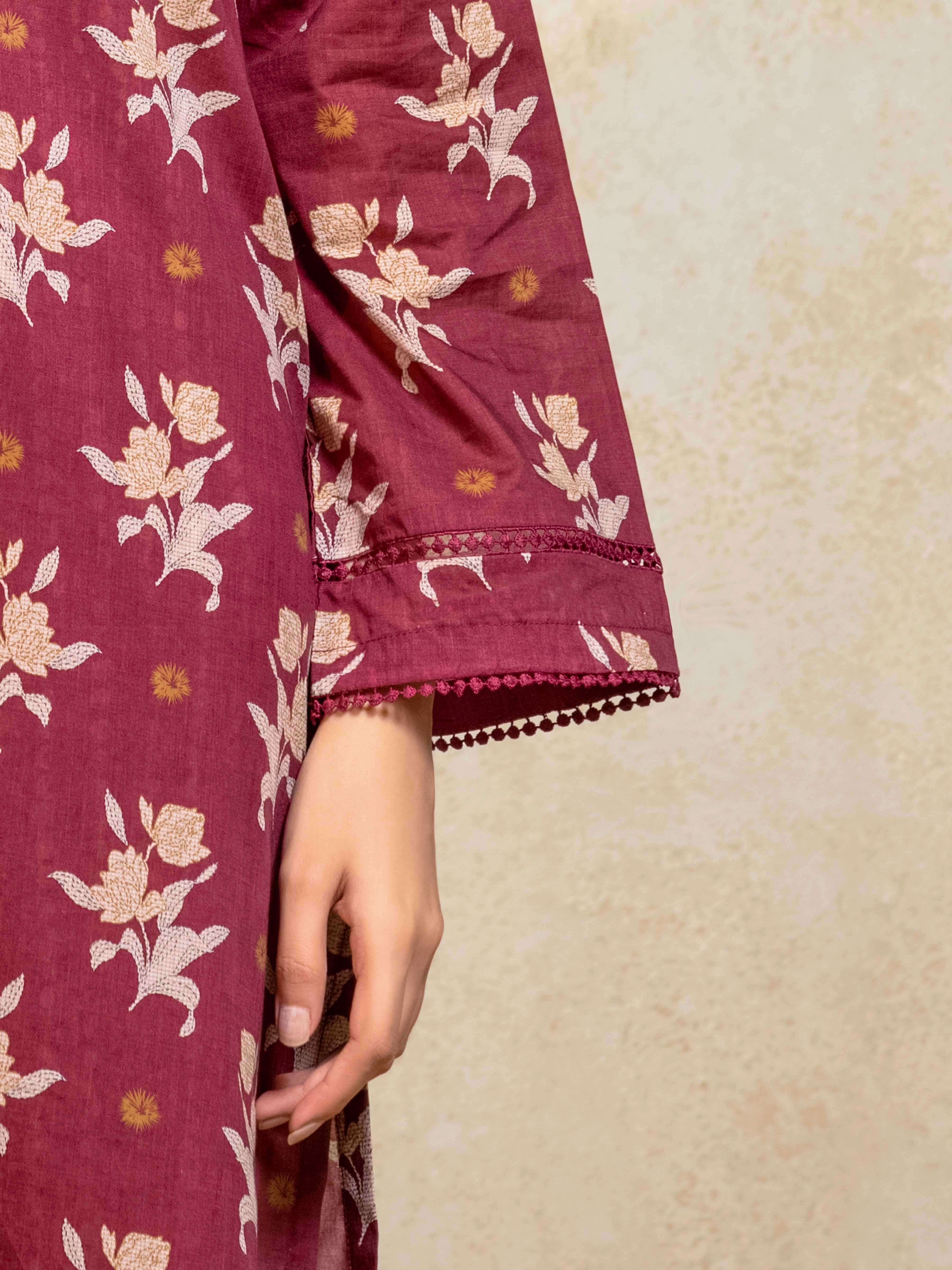 Printed Lawn Co-Ord Set - EWTKP5-81887ST - Image 5