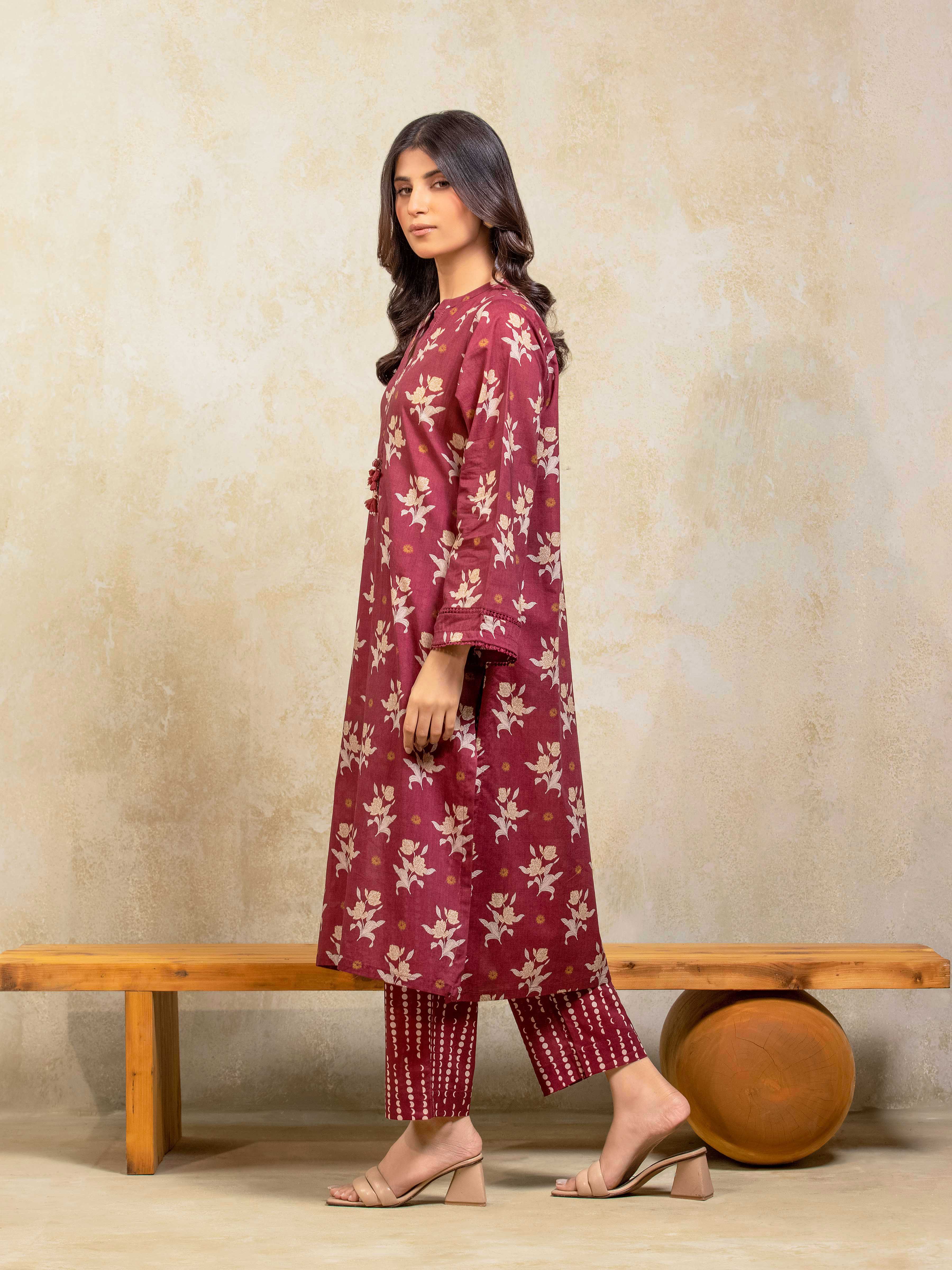 Printed Lawn Co-Ord Set - EWTKP5-81887ST - Image 6