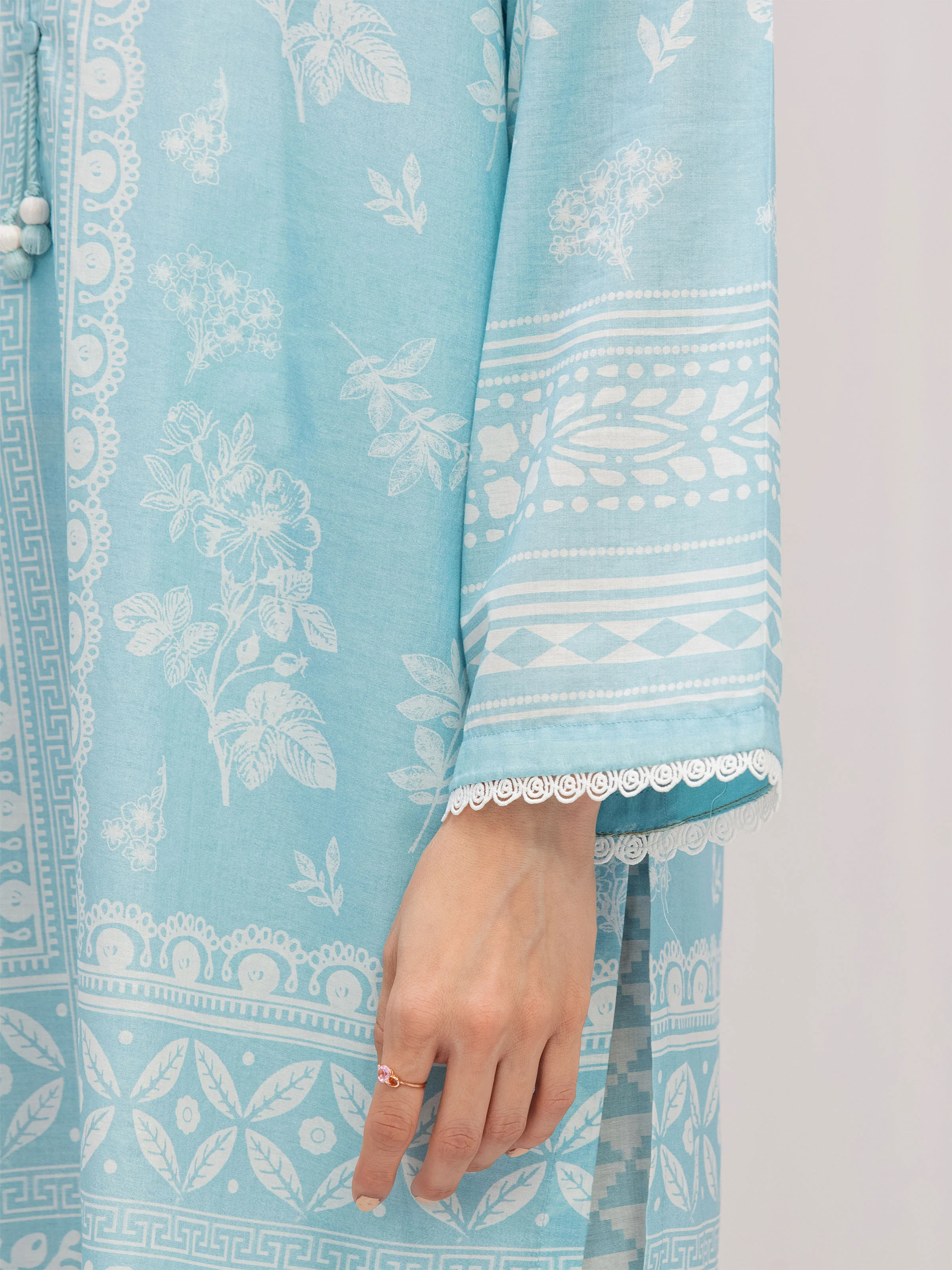 Printed Lawn Co-Ord Set - EWTKP5-81891ST - Image 3