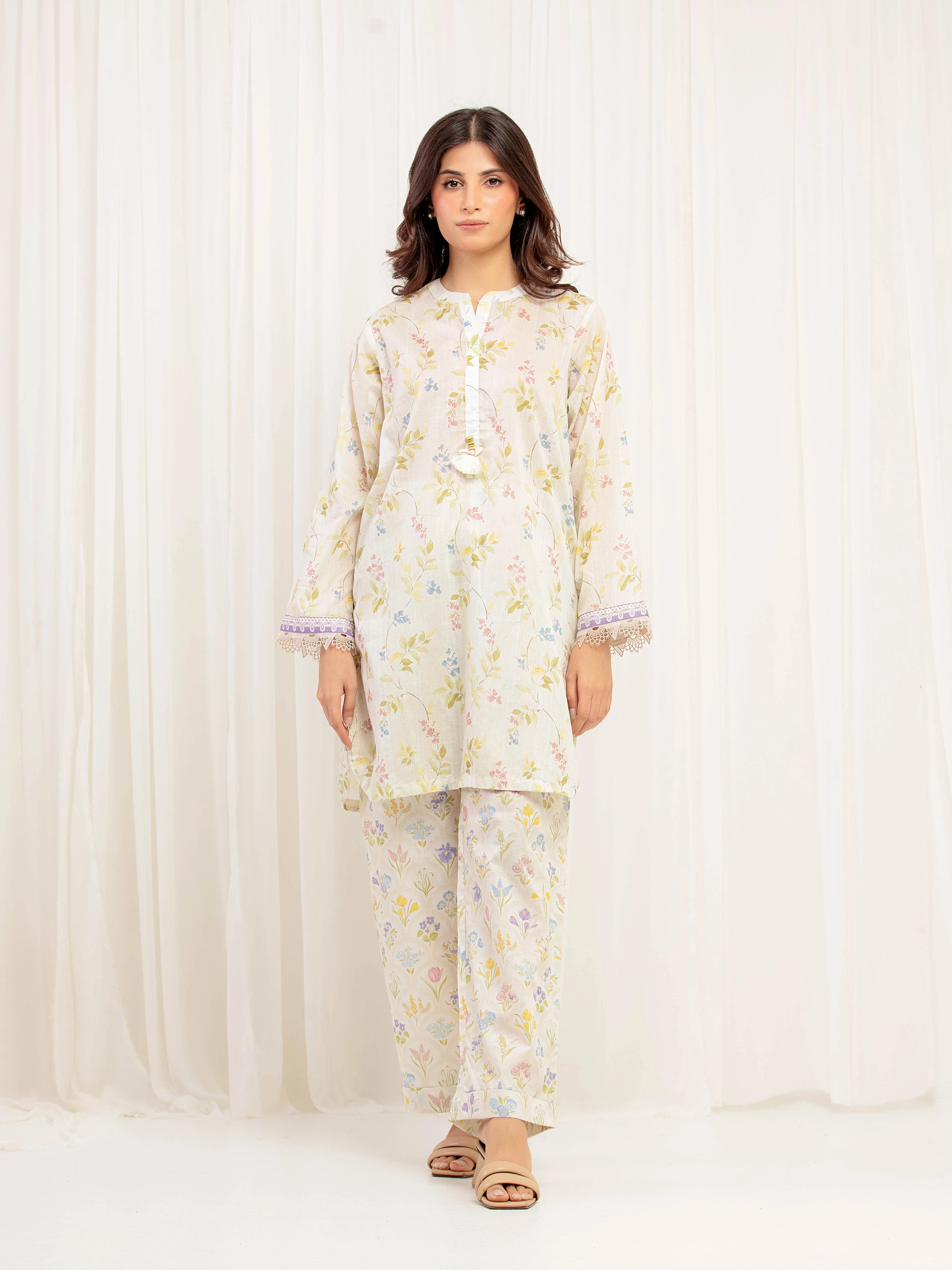 Printed Lawn Co-Ord Set - EWTKP5-81897ST