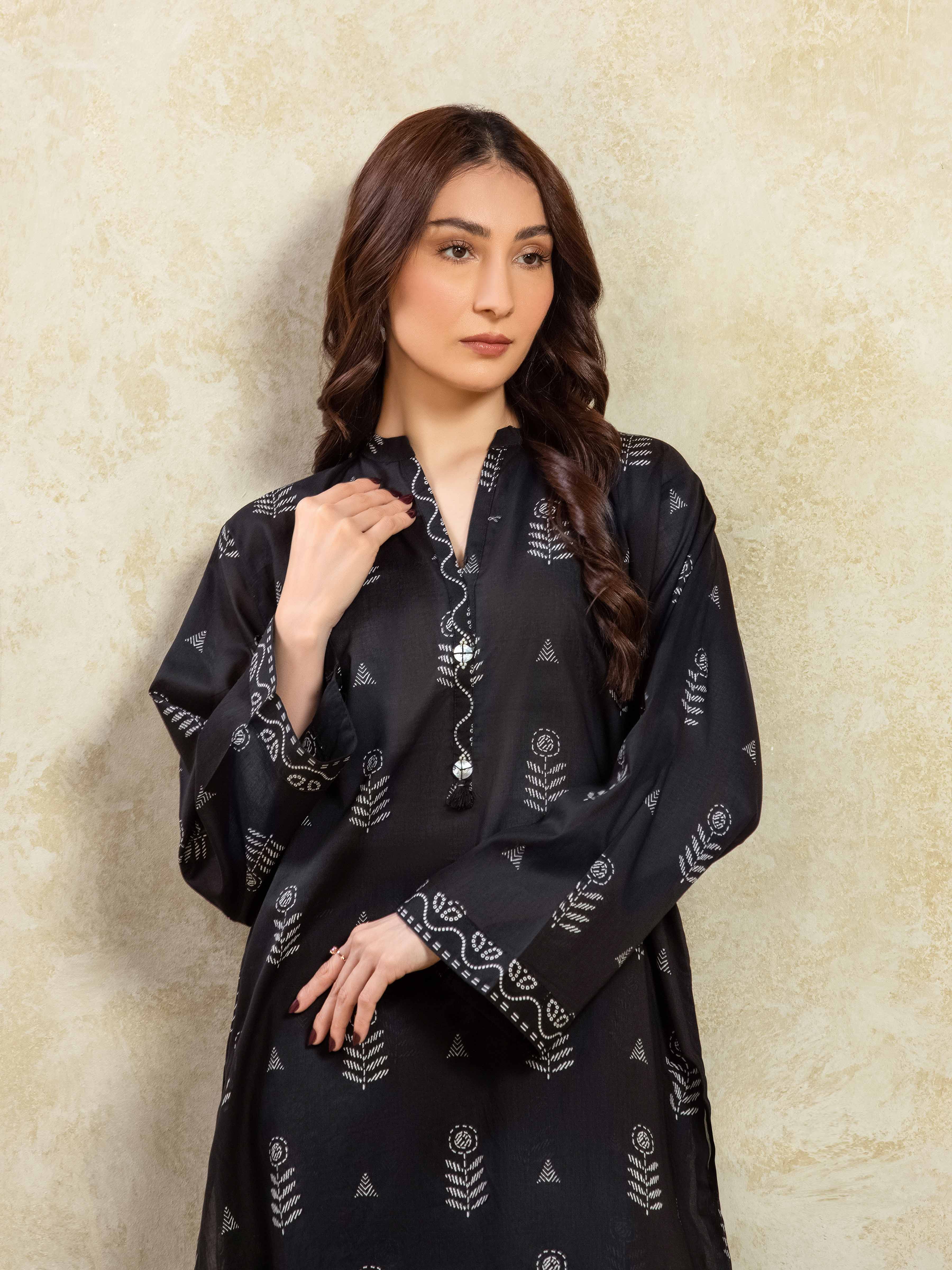 Printed Lawn Co-Ord Set - EWTKP5-82027ST - Image 2