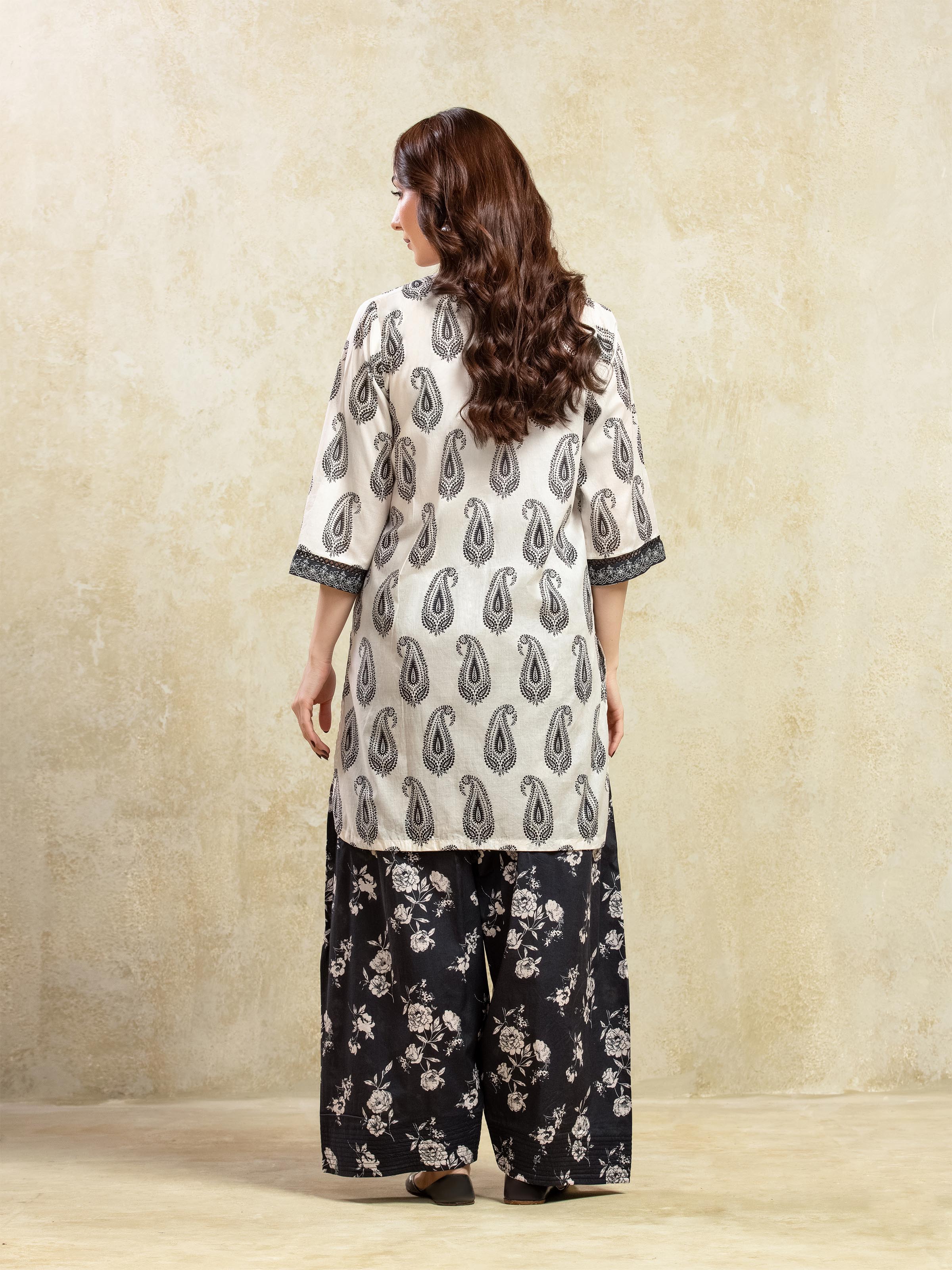 Printed Lawn Co-Ord Set - EWTKP5-82029ST - Image 5