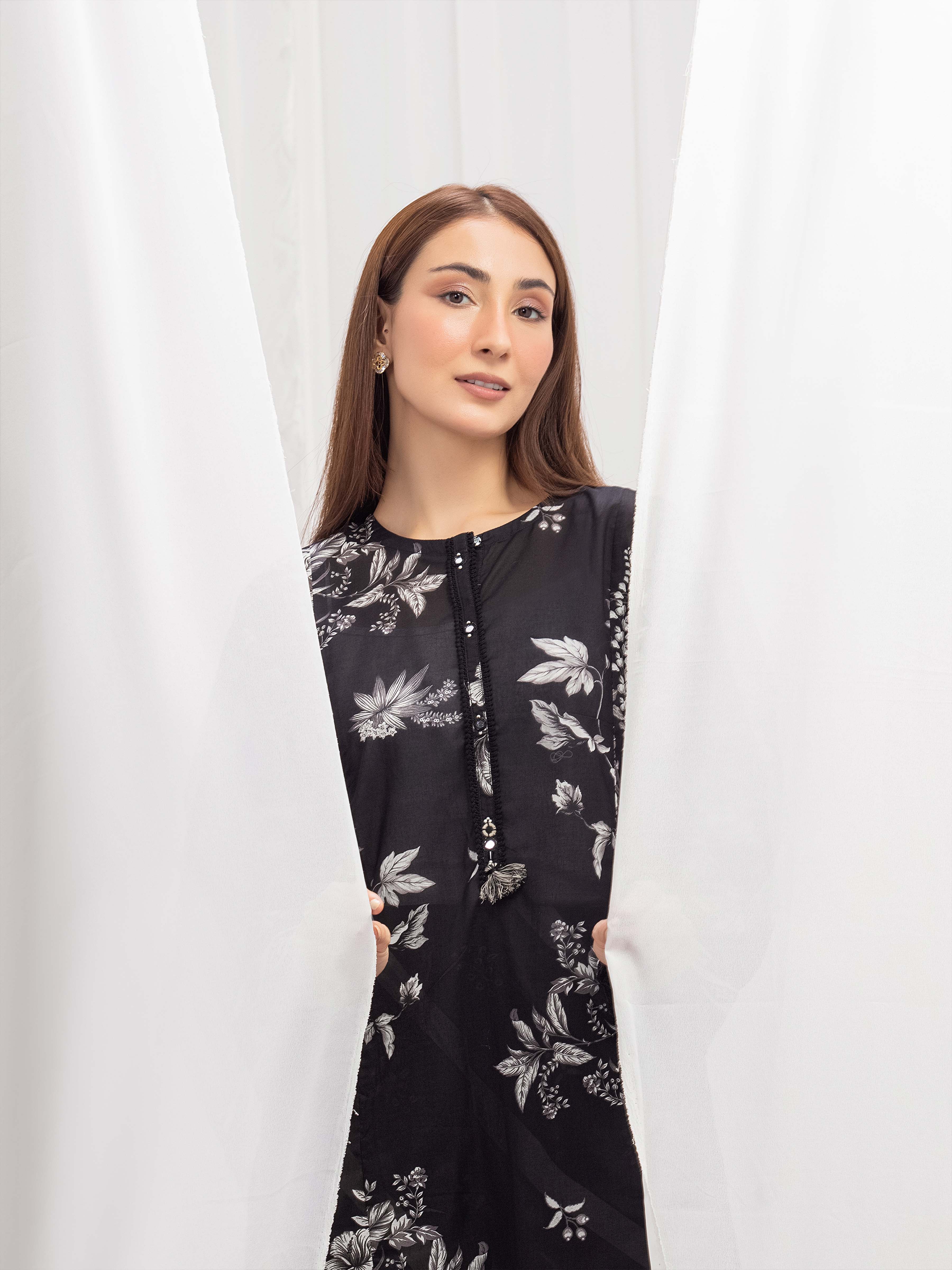 Printed Lawn Co-Ord Set - EWTKP5-82030ST - Image 3