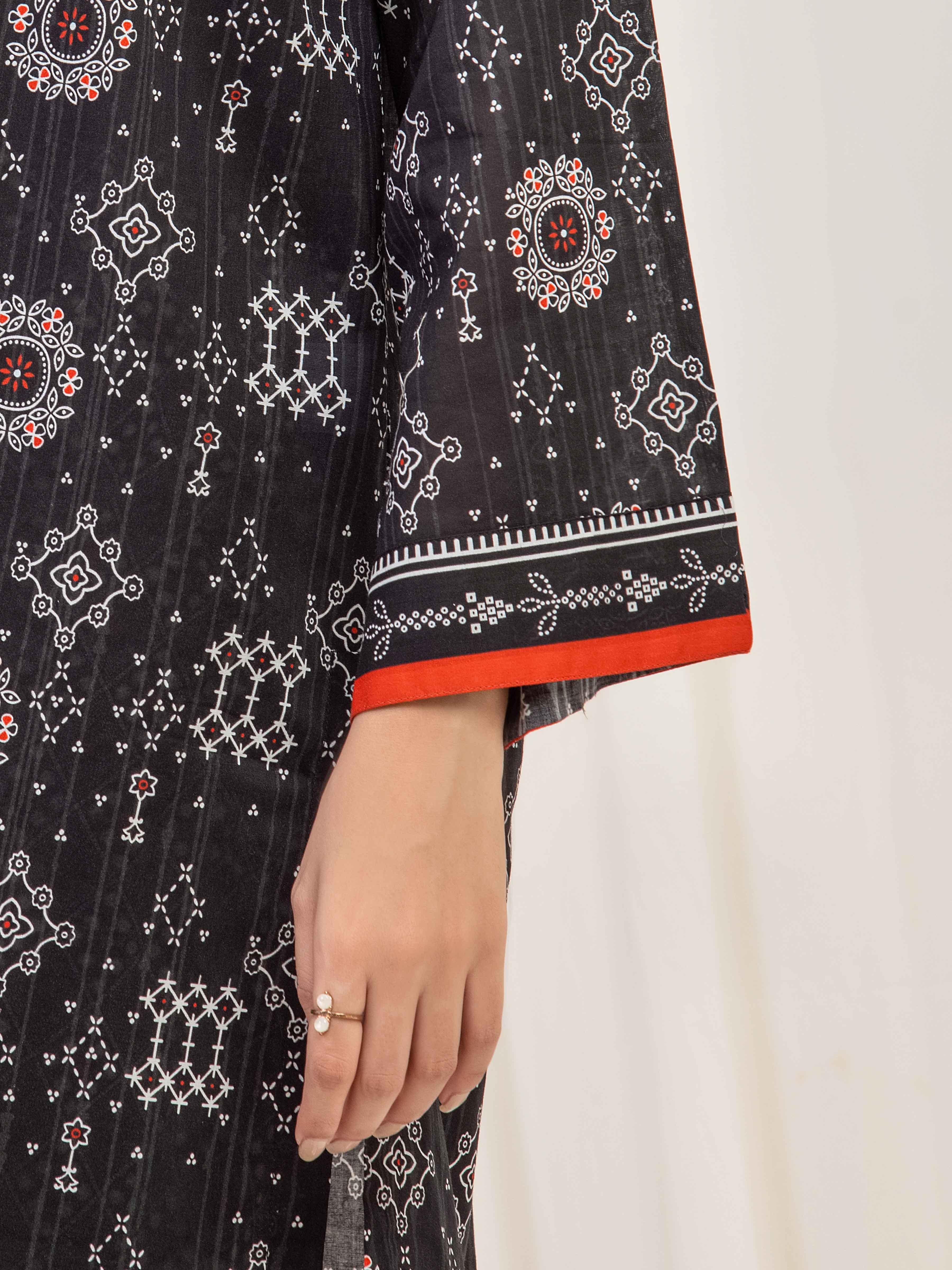 Printed Lawn Co-Ord Set - EWTKP5-82090ST - Image 4
