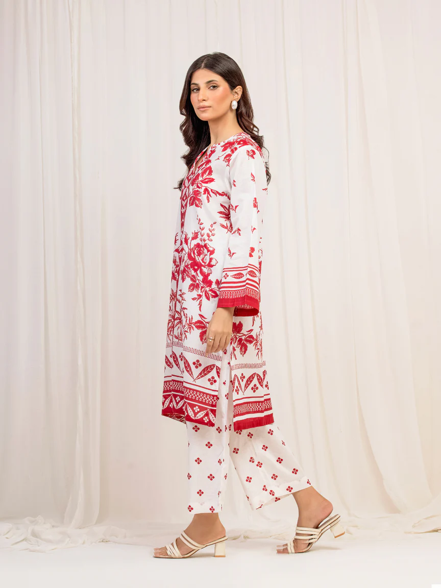 Printed Lawn Co-Ord Set - EWTKP5-82302ST - Image 4
