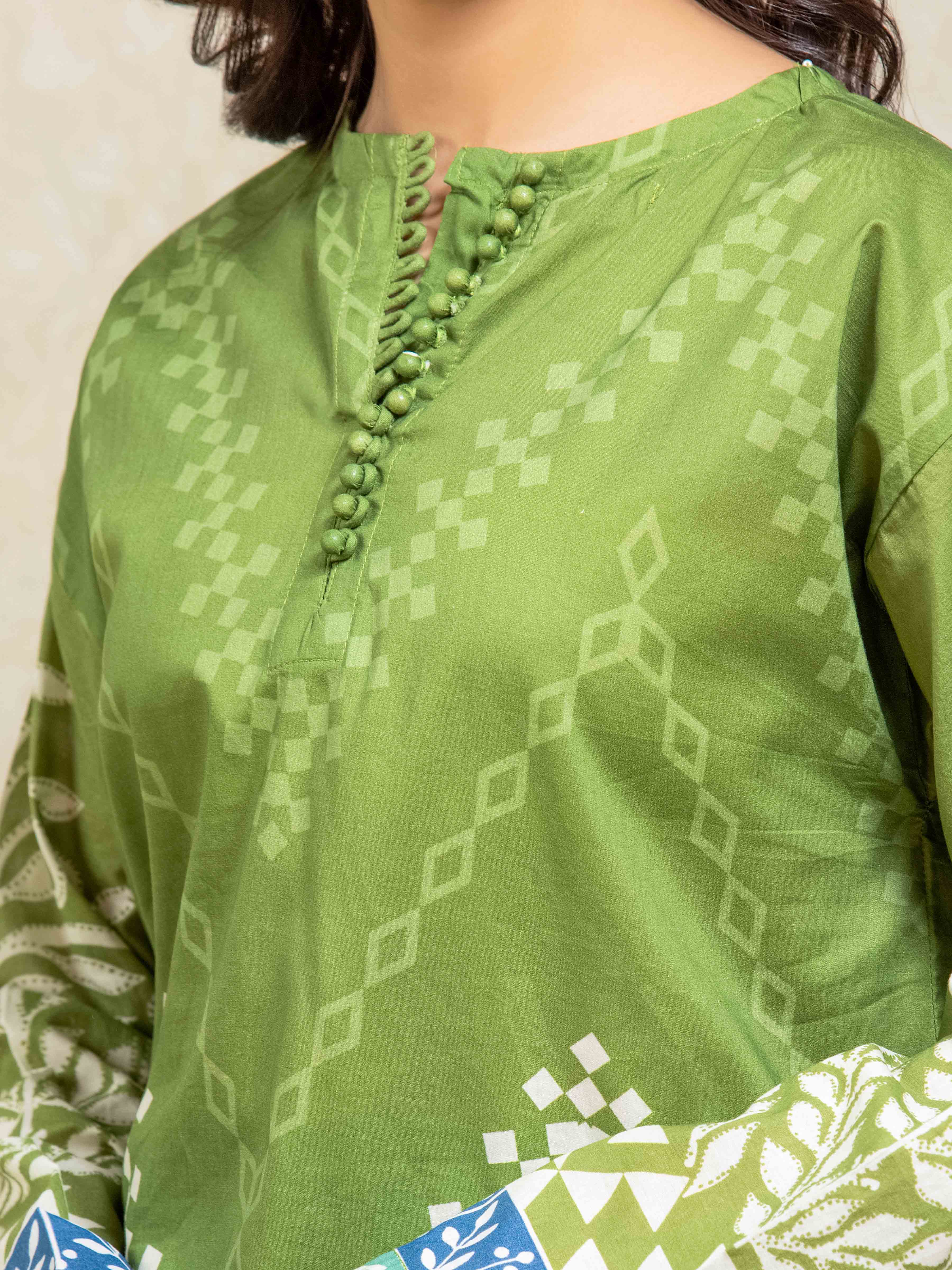 Printed Lawn Co-Ord Set - EWTKP5-82307ST - Image 3