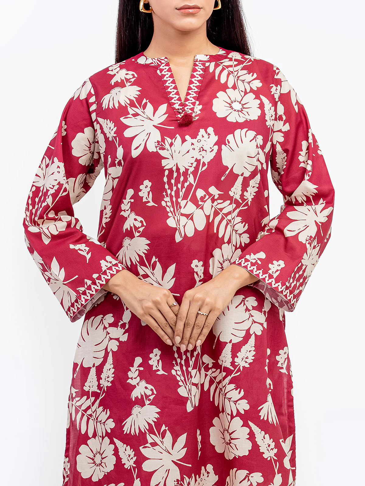 Printed Lawn Co-Ord Set - EWTKP5-82311ST - Image 2