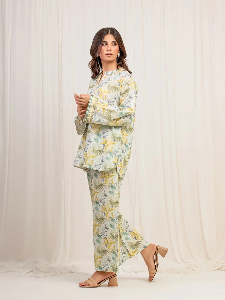 Printed Lawn Co-Ord Set - EWTKP5-82312ST - Image 5