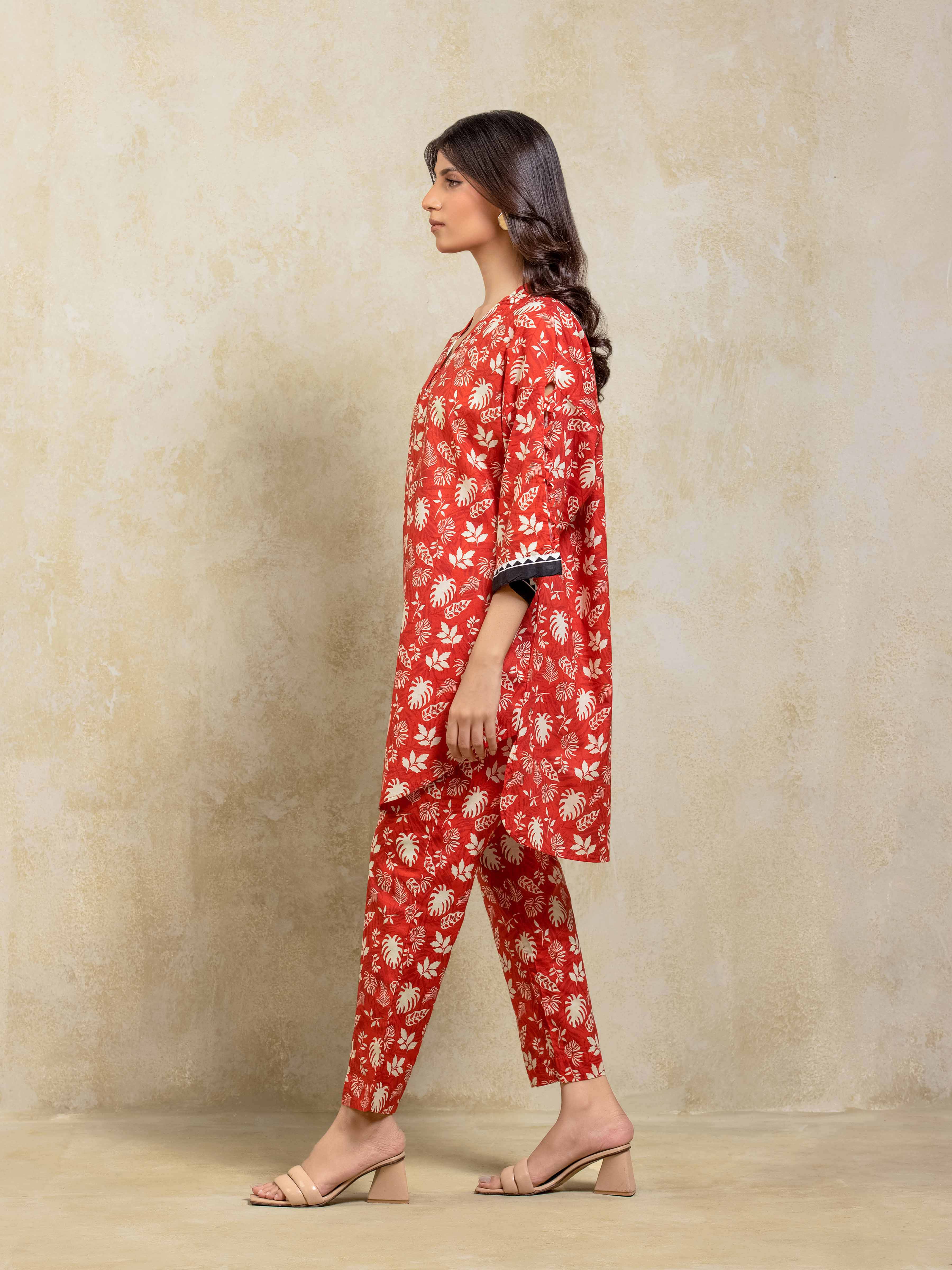 Printed Lawn Co-Ord Set - EWTKP5-82445ST - Image 6