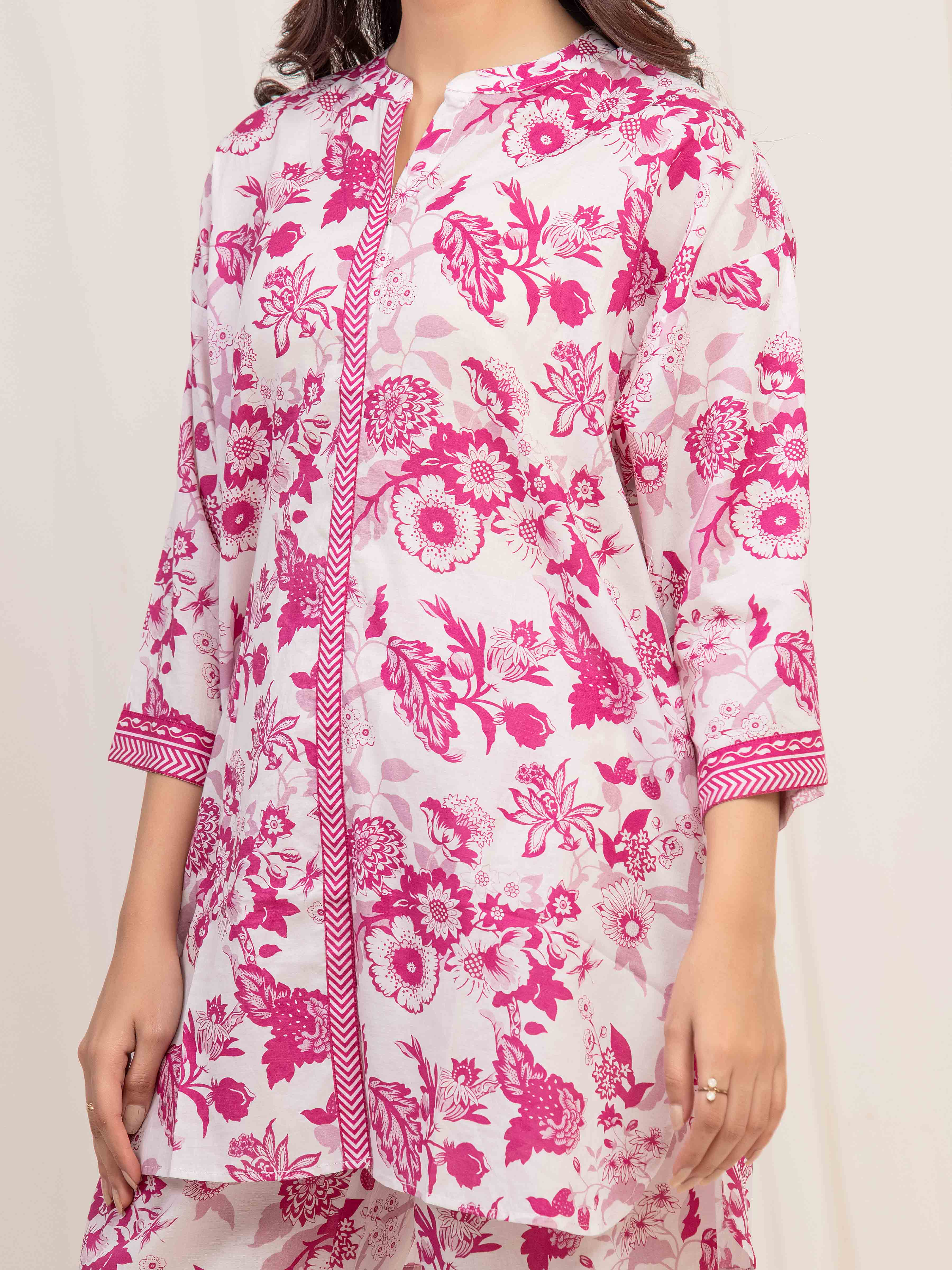 Printed Lawn Co-Ord Set - EWTKP5-82446ST - Image 3