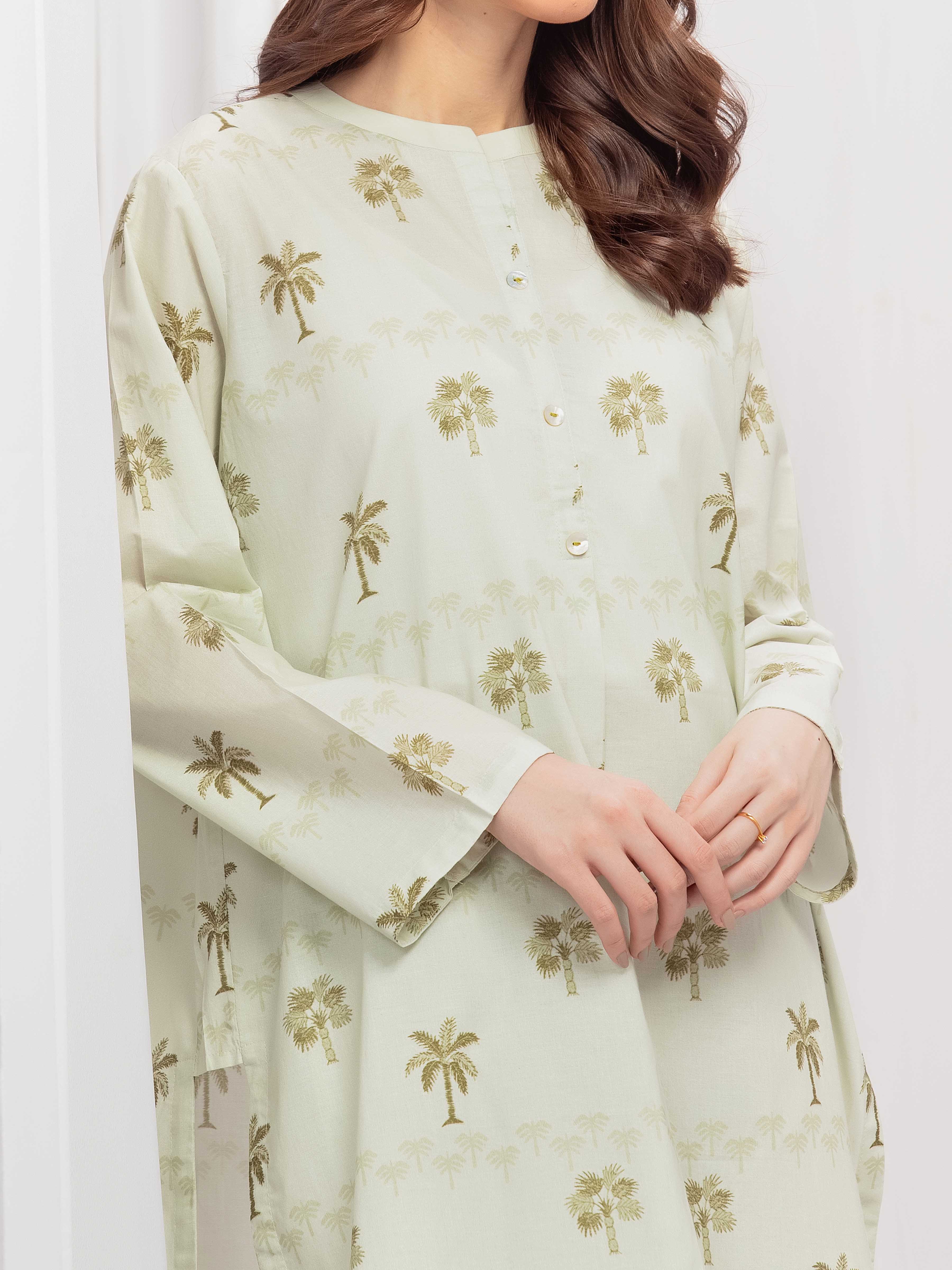 Printed Lawn Shirt Trouser - EWTKP5-85009ST - Image 4