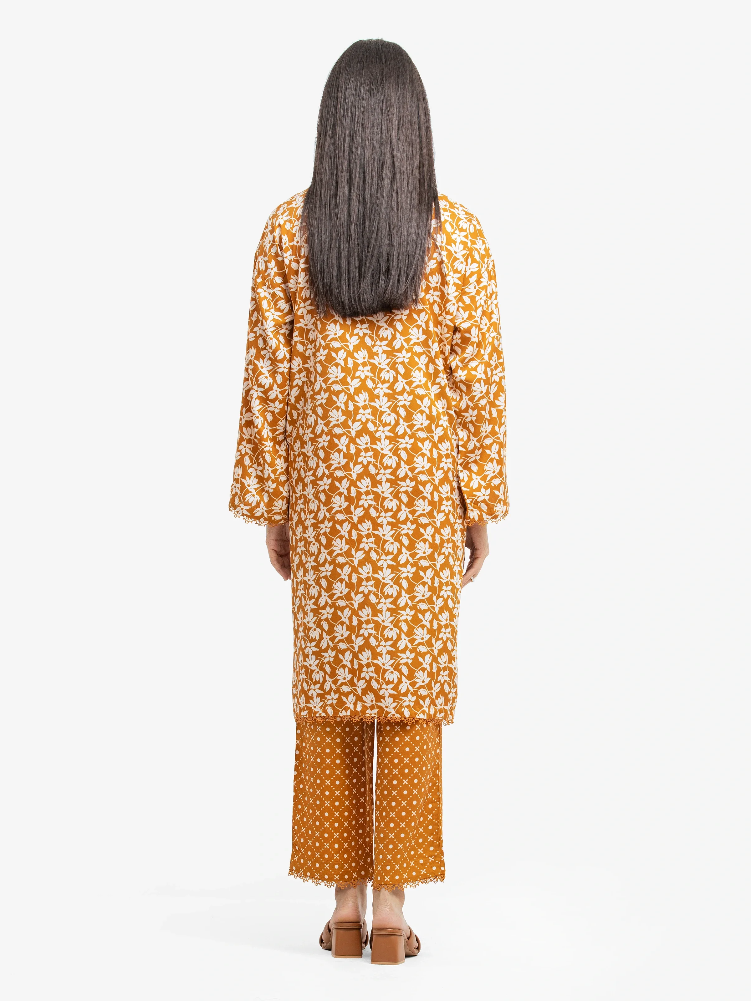 Printed Viscose Co-Ord Set - EWTKP24-81378ST - Image 5