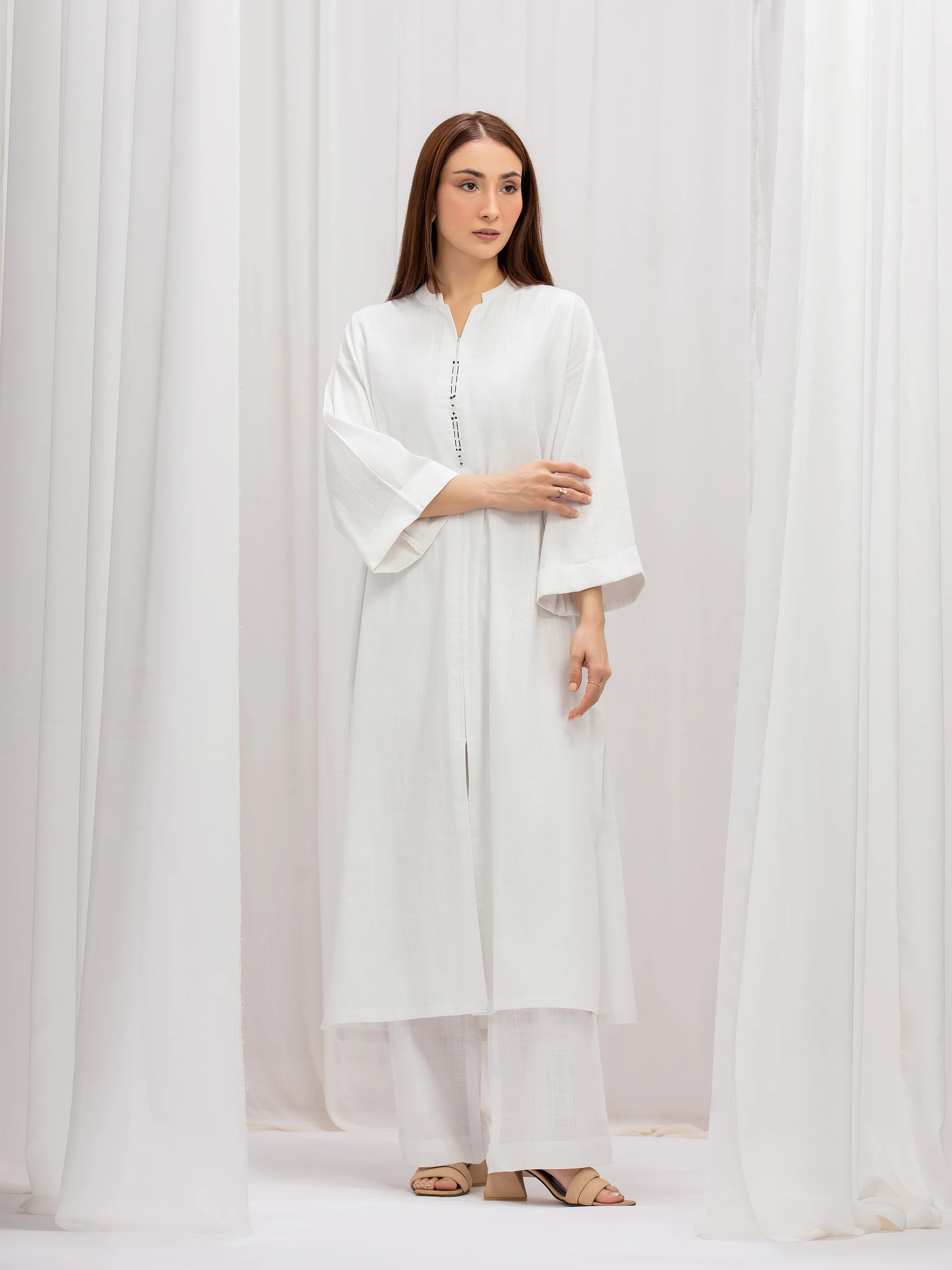 Solid Cross Hatch Co-Ord Set - EWTKS25-80125ST