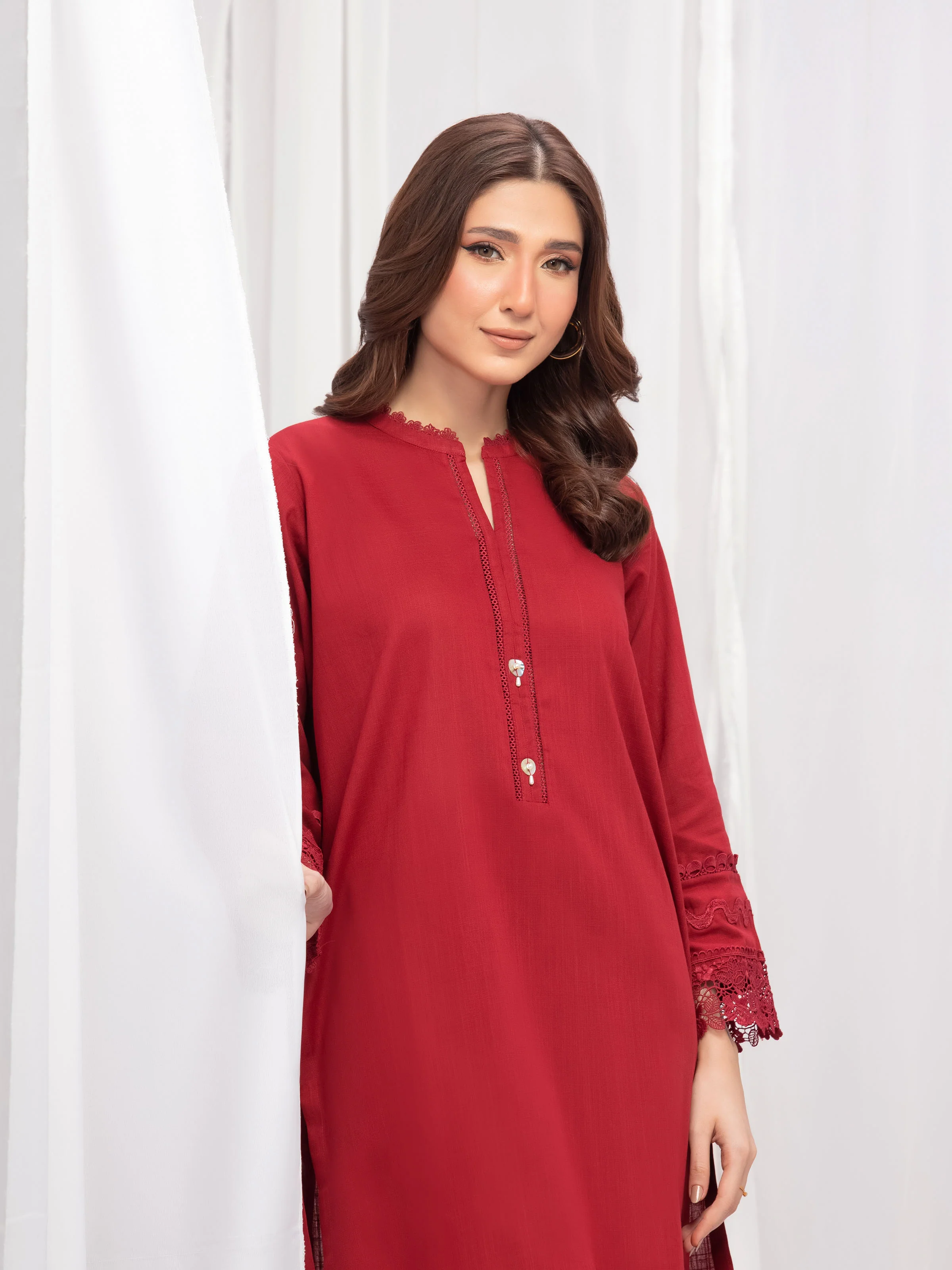 Solid Cross Hatch Co-Ord Set - EWTKS5-81075ST - Image 2