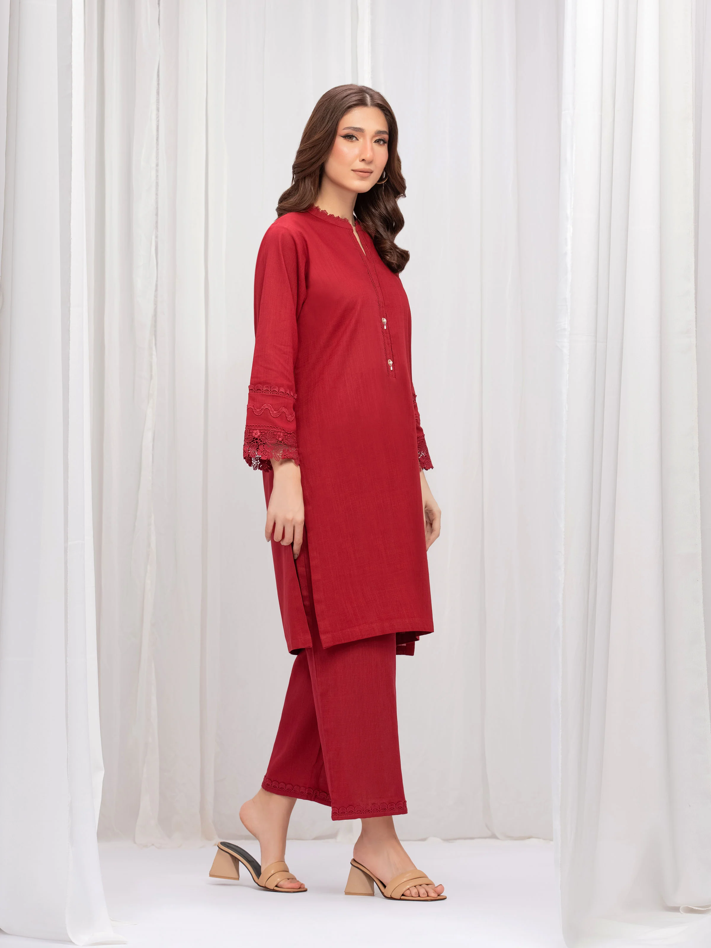 Solid Cross Hatch Co-Ord Set - EWTKS5-81075ST - Image 6