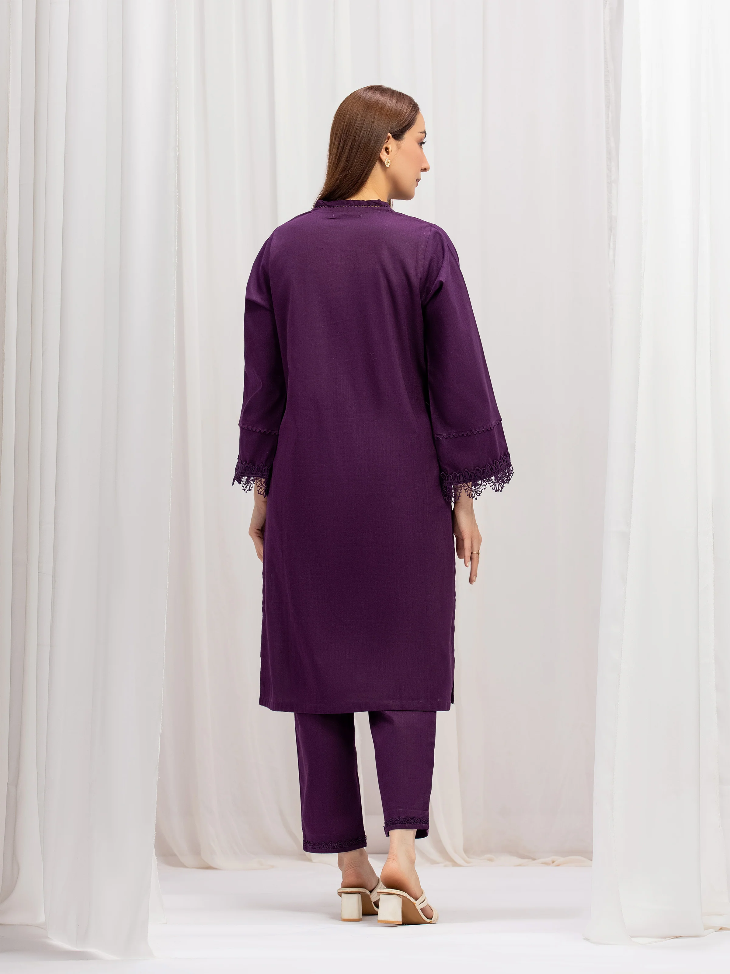 Solid Cross Hatch Co-Ord Set - EWTKS5-81076ST - Image 6