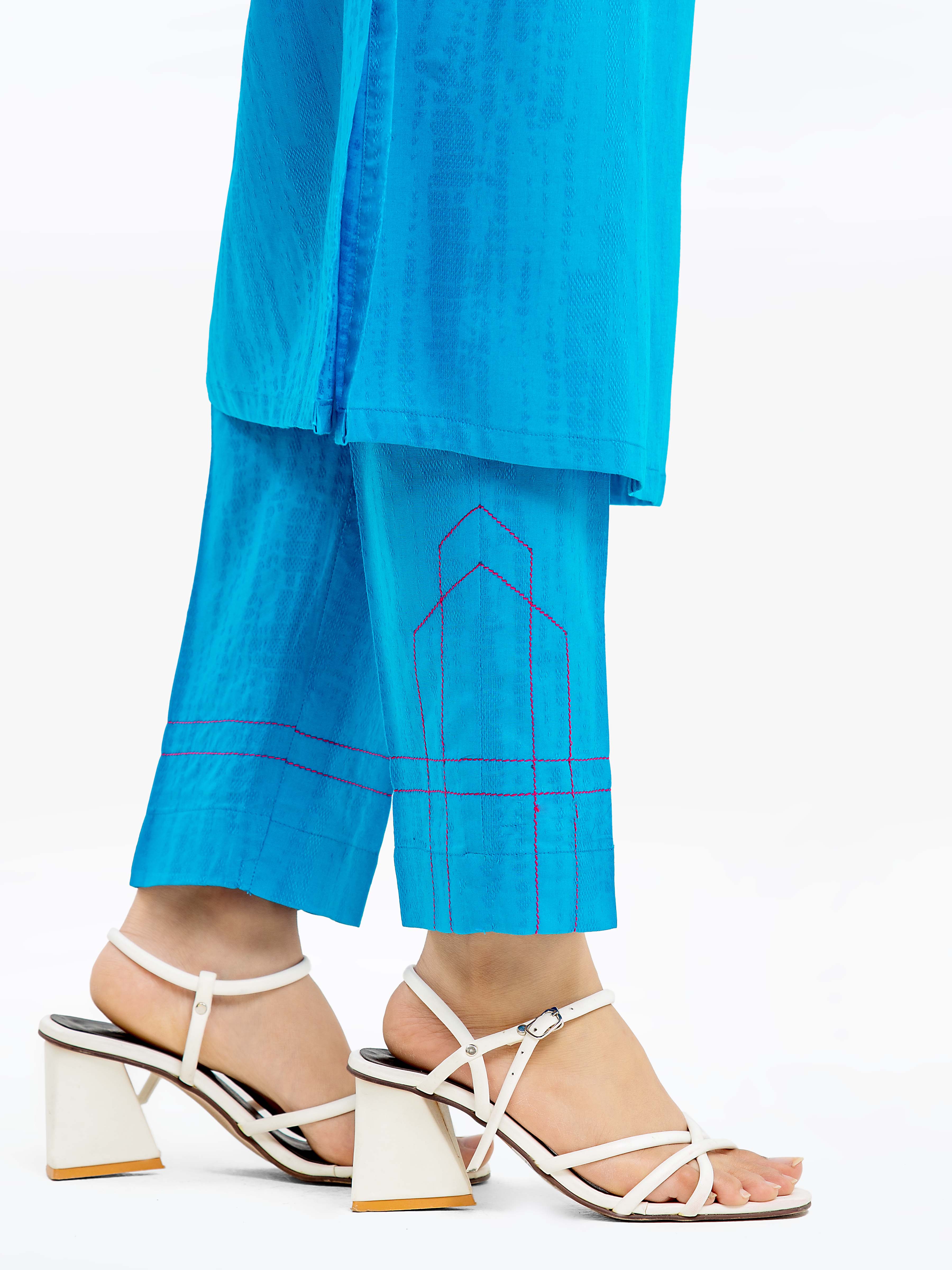 Solid Dobby Shirt Trouser - EWTKS24-68971ST - Image 5