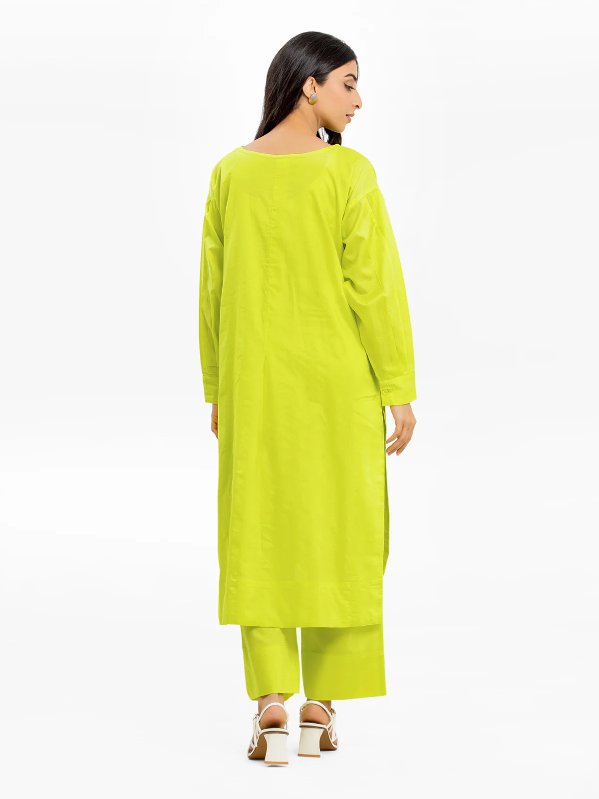 Solid Dobby Co-Ord Set - EWTKS24-68983ST - Image 6