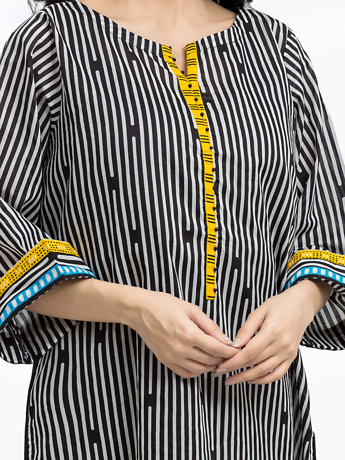 Printed Lawn Shirt Dupatta - EWTKS24-69697SD - Image 2