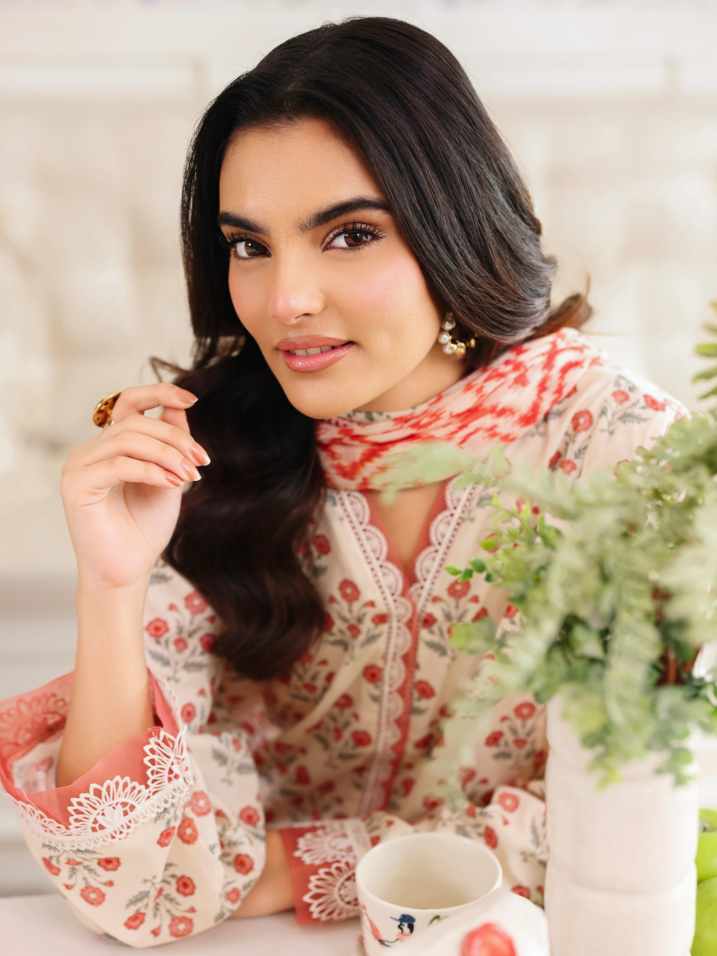 Printed Cambric Suit - EWTKP5-81700-3P - Image 4