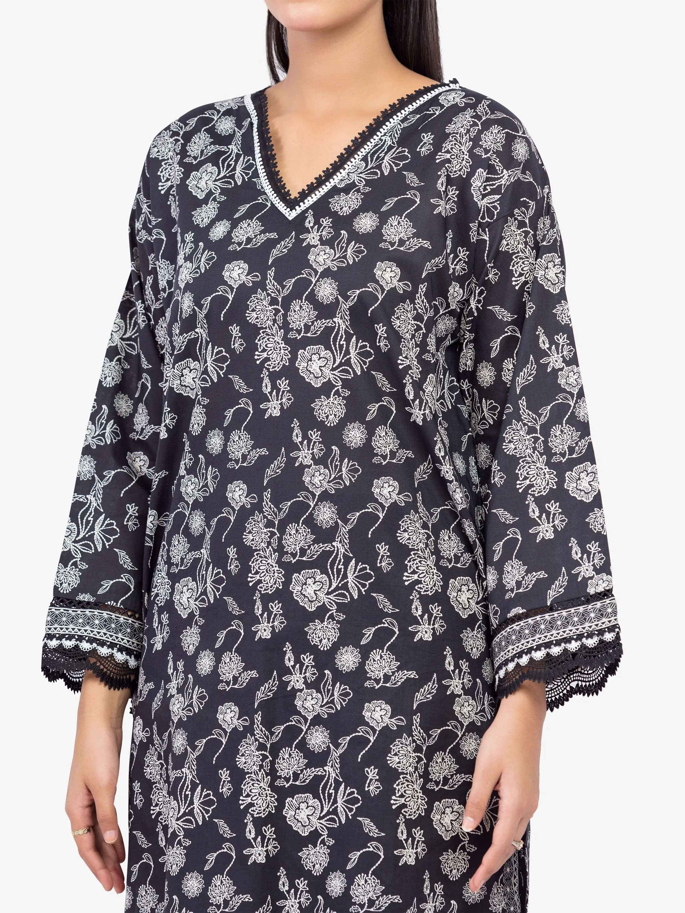 Printed Cambric Suit - EWTKP5-81702-3P - Image 3