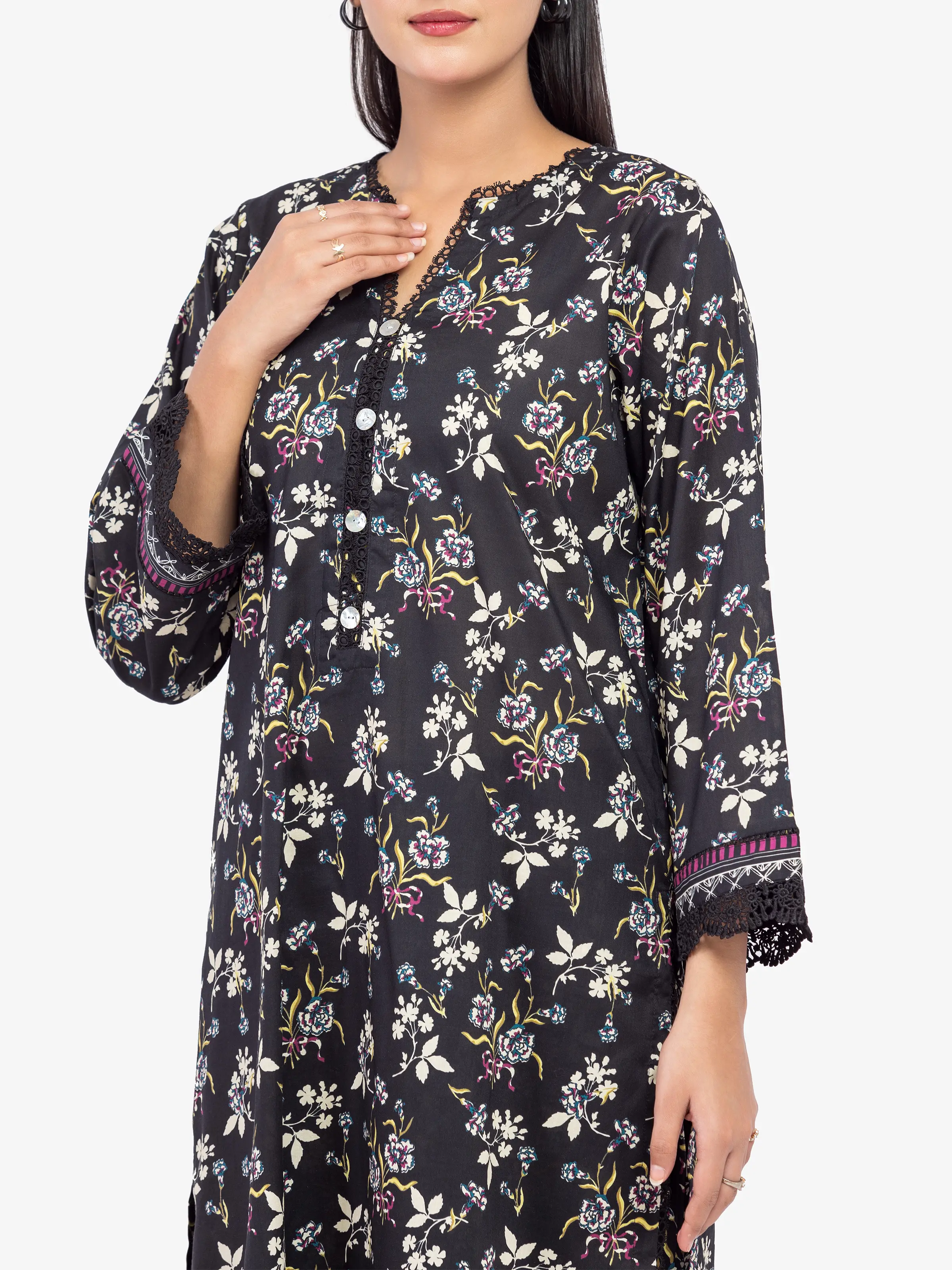 Printed Cambric Suit - EWTKP5-81704-3P - Image 3