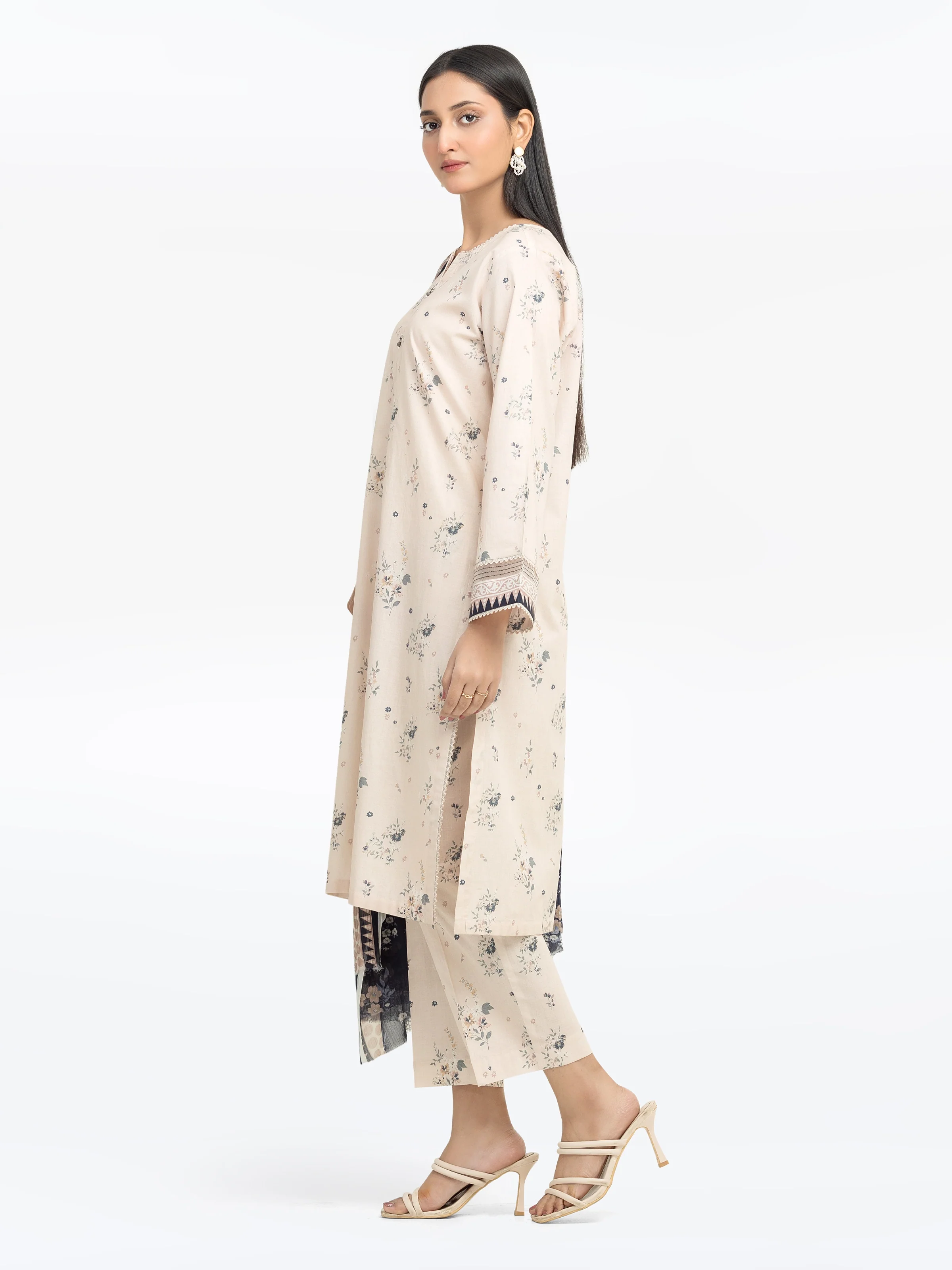 Printed Cambric Suit - EWTKP5-81708-3P - Image 5