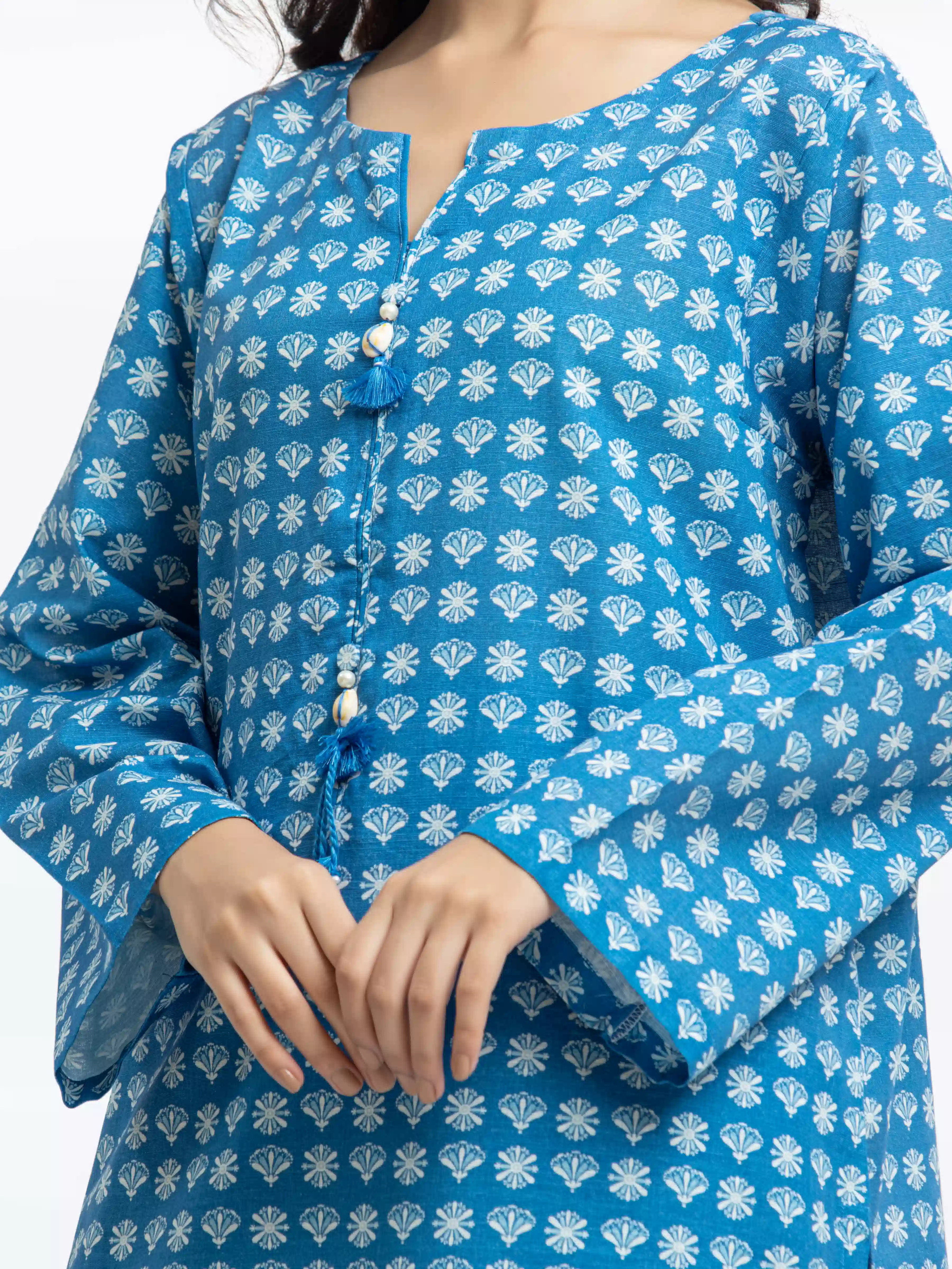 Printed Khaddar Suit - EWTKP24-81365-3P - Image 3