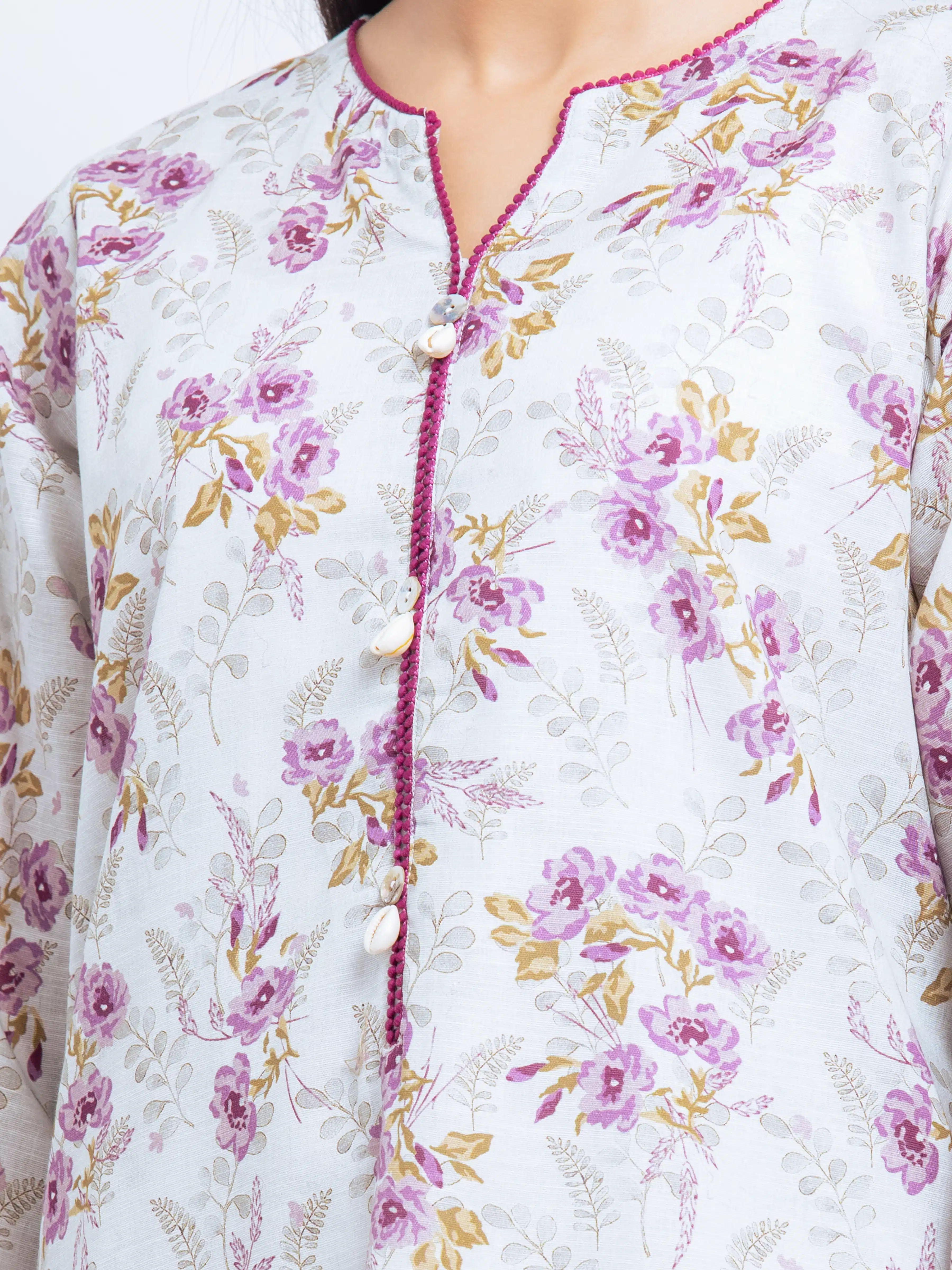 Printed Khaddar Suit - EWTKP24-81492-3P - Image 3