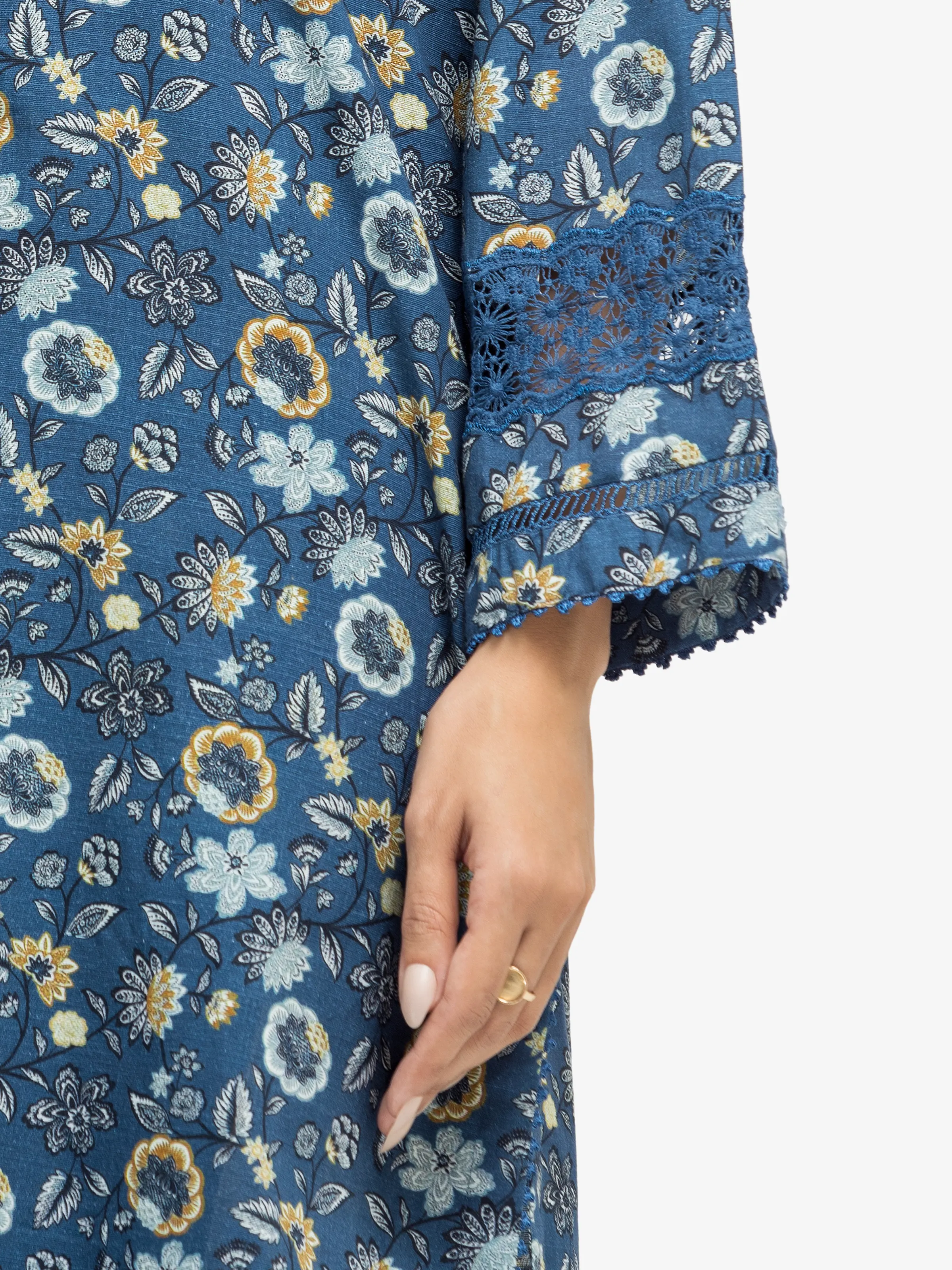 Printed Khaddar Suit - EWTKP24-81533-3P - Image 3