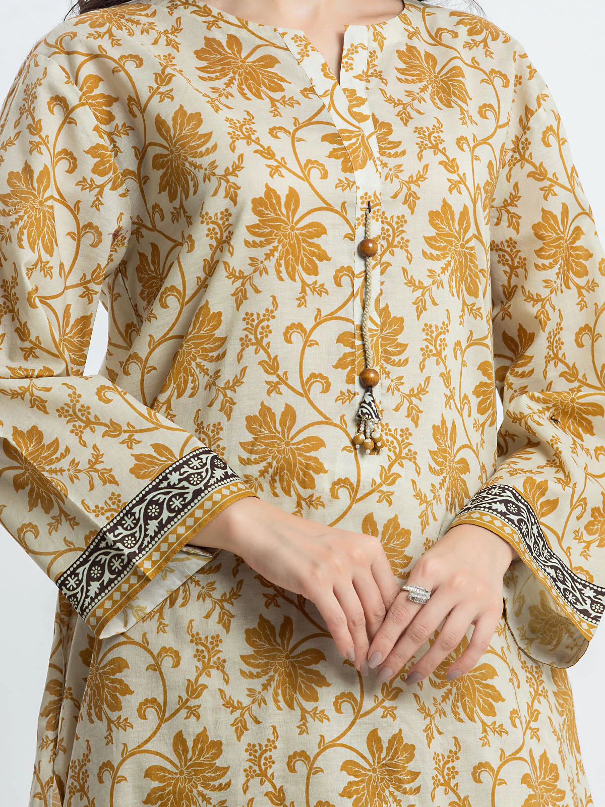 Printed Lawn Suit - EWTKP24-81300-3P - Image 2