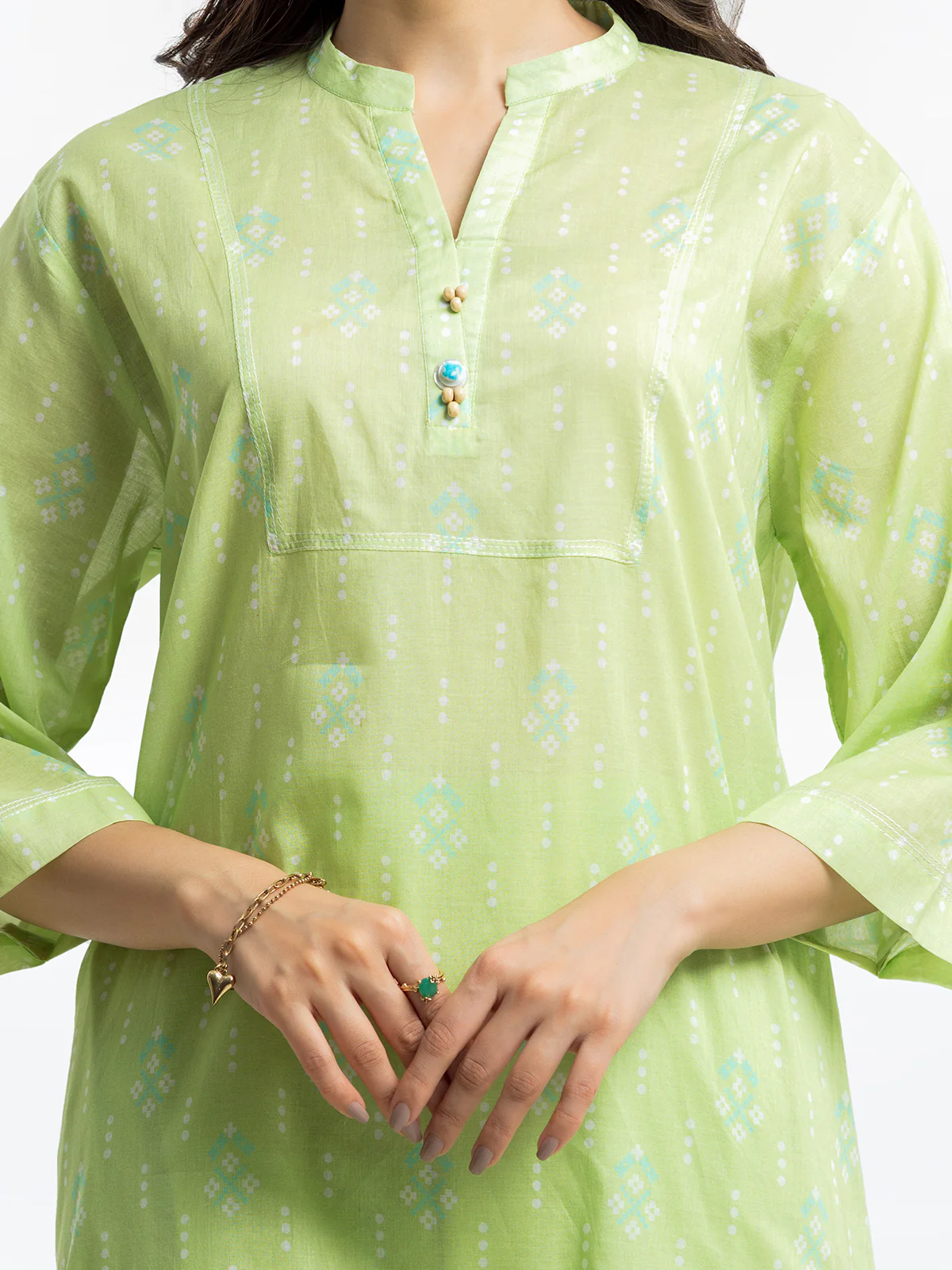 Printed Lawn Suit - EWTKP24-81308-3P - Image 4
