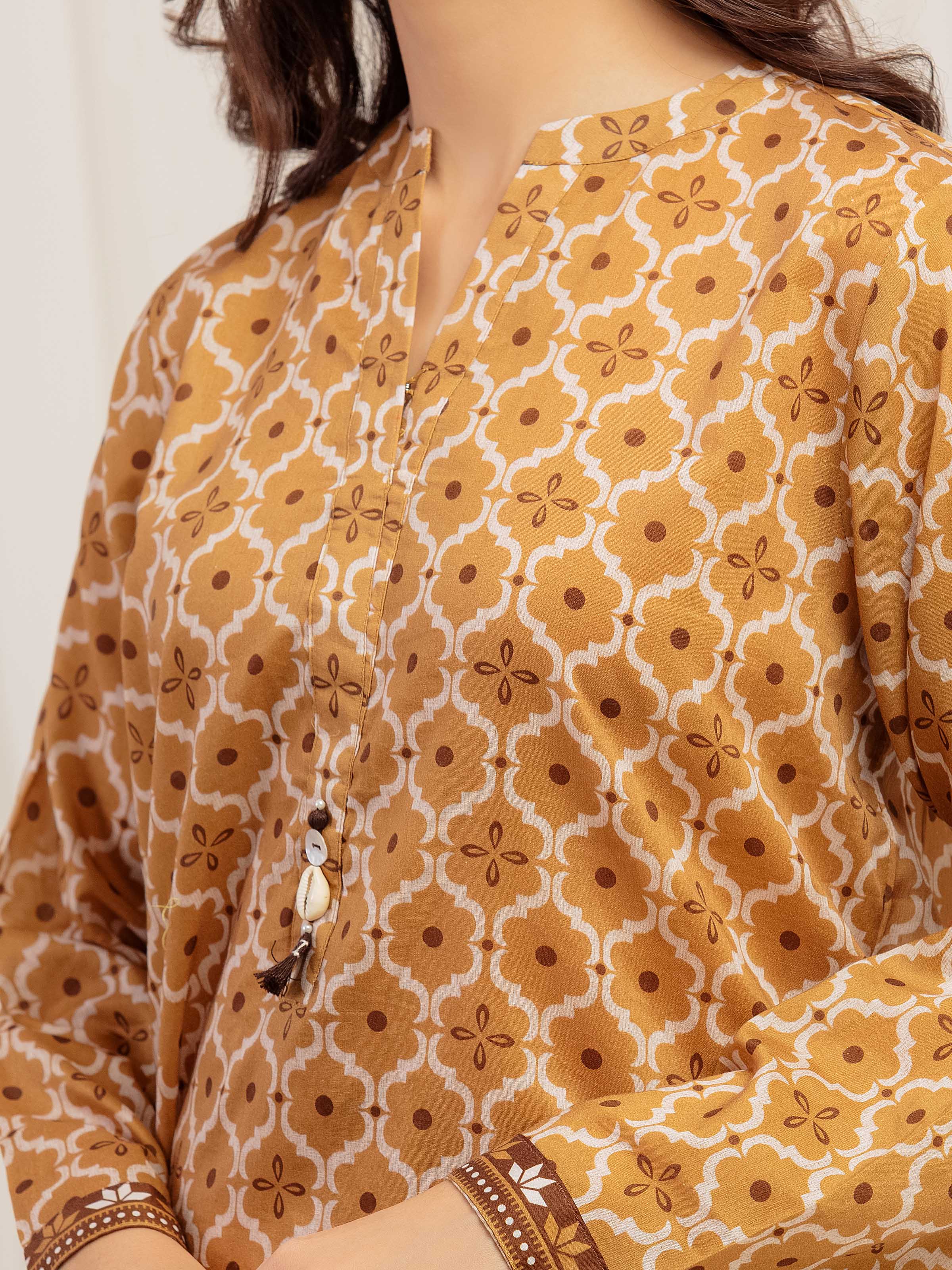 Printed Lawn Suit - EWTKP5-81993-3P - Image 3