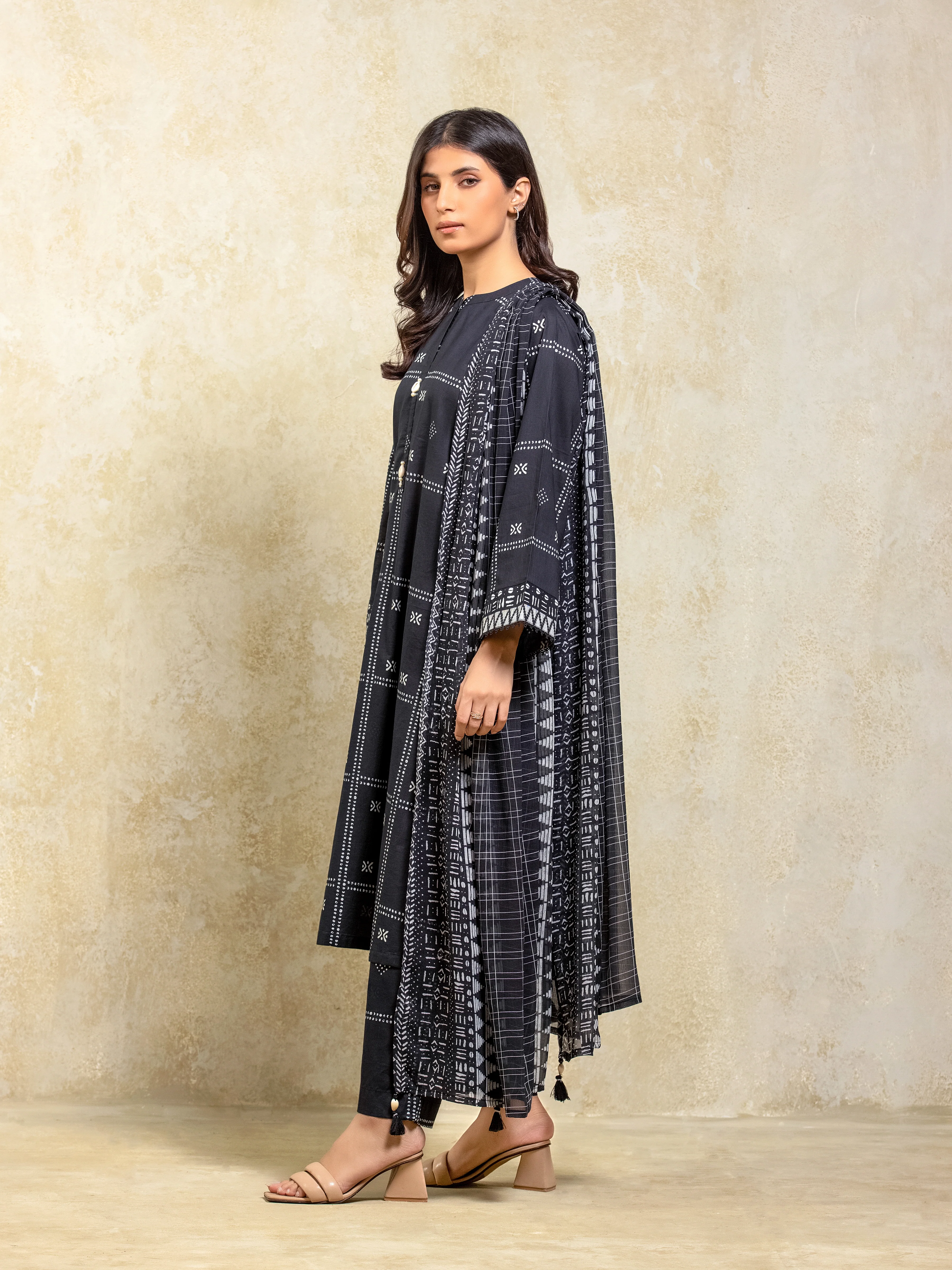 Printed Lawn Suit - EWTKP5-82020-3P - Image 4