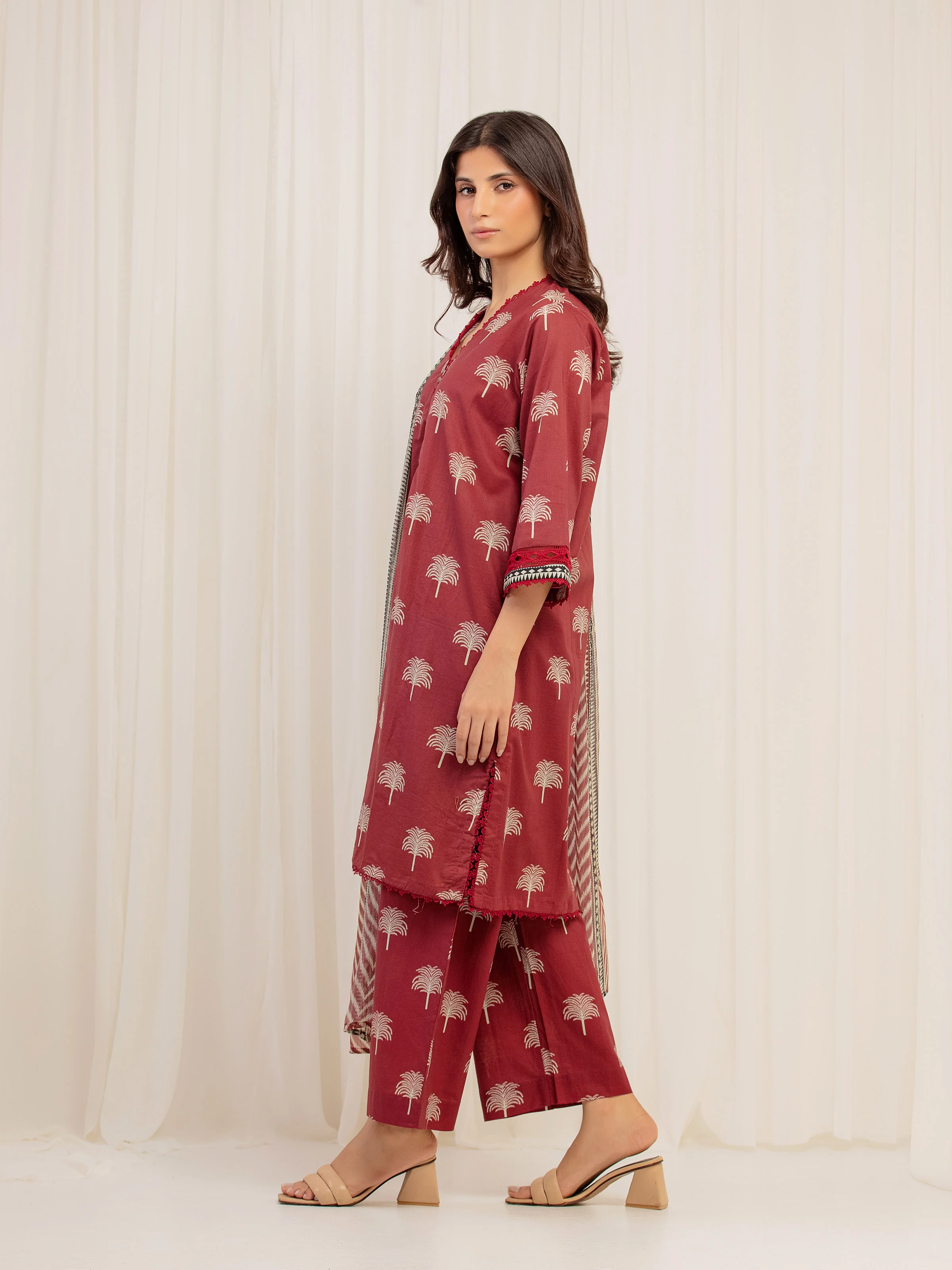 Printed Lawn Suit - EWTKP5-82024-3P - Image 5