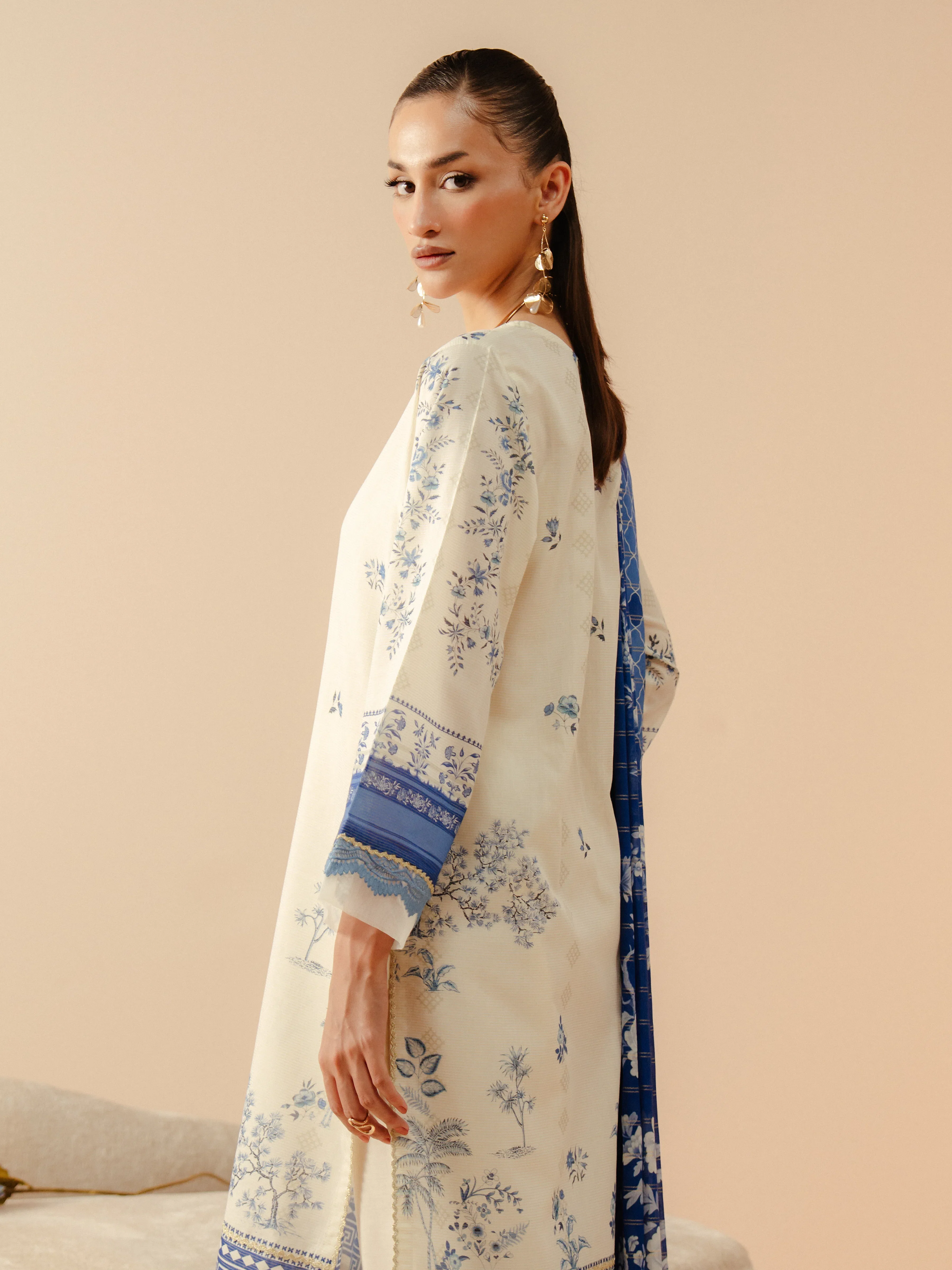 Printed Mesuri Suit - EWTKP5-81720-3P - Image 6