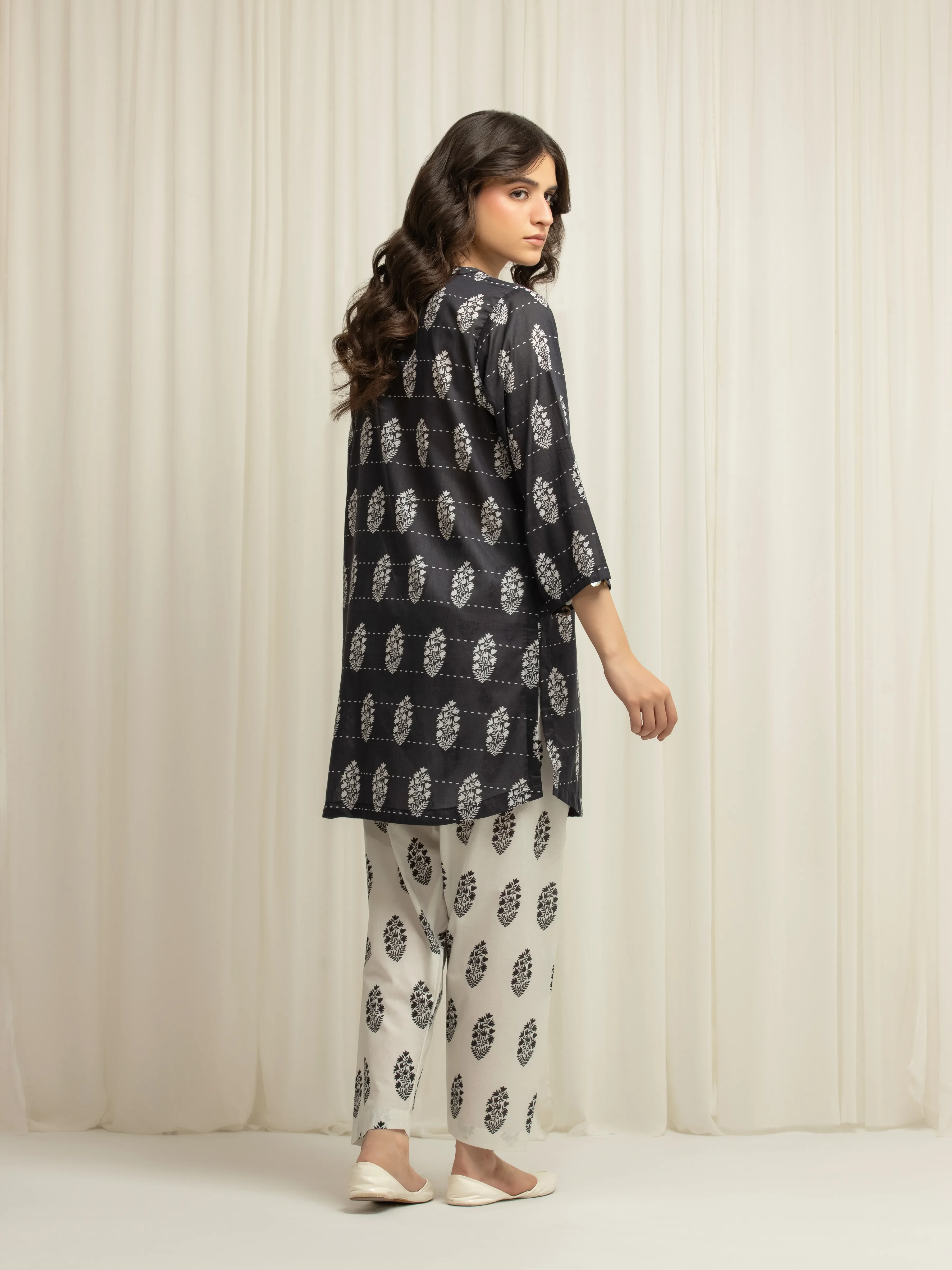 Printed Lawn Co-Ord Set - EWTKP5-82026ST - Image 6