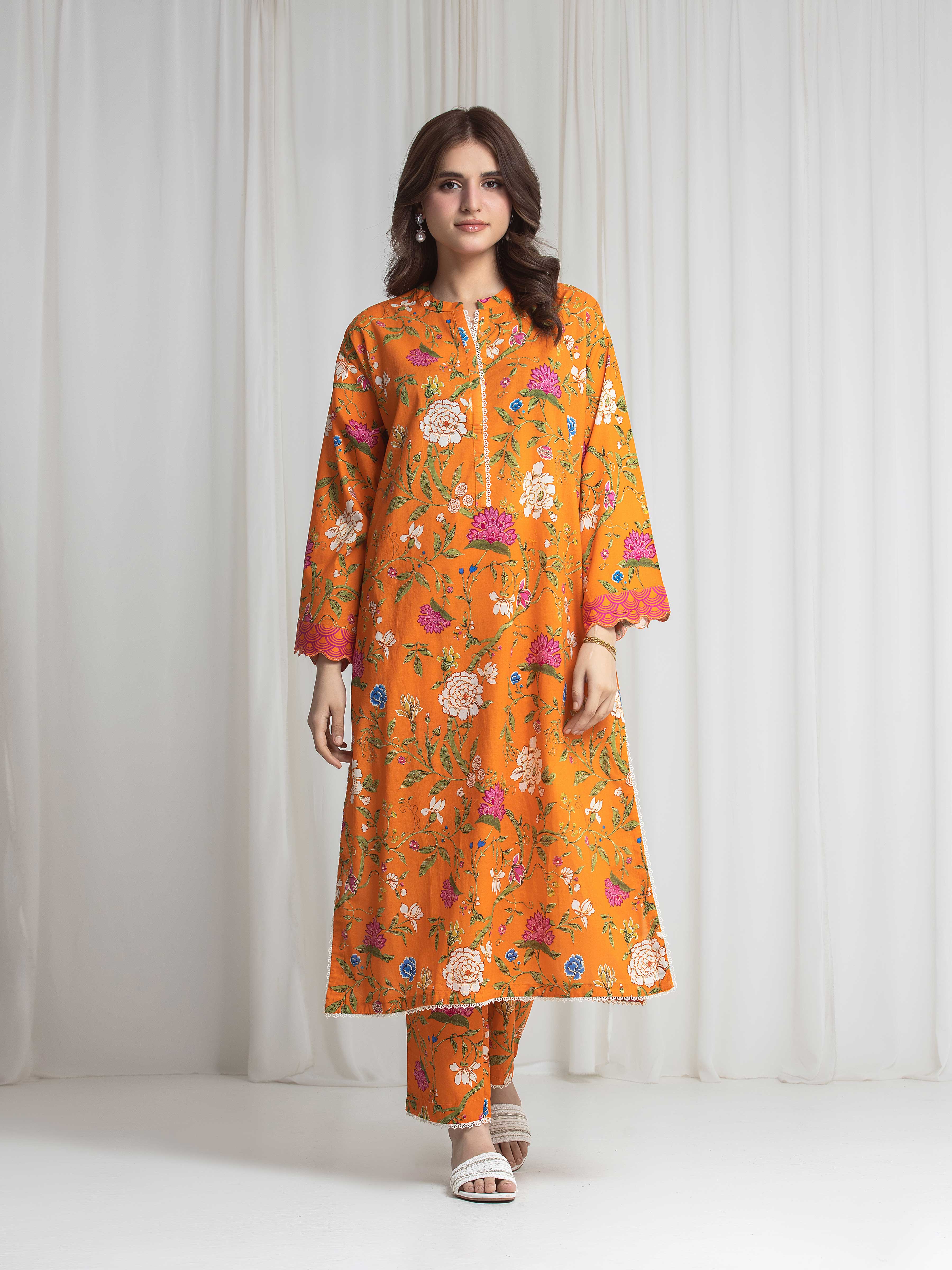 Printed Lawn Co-Ord Set - EWTKP6-82504ST