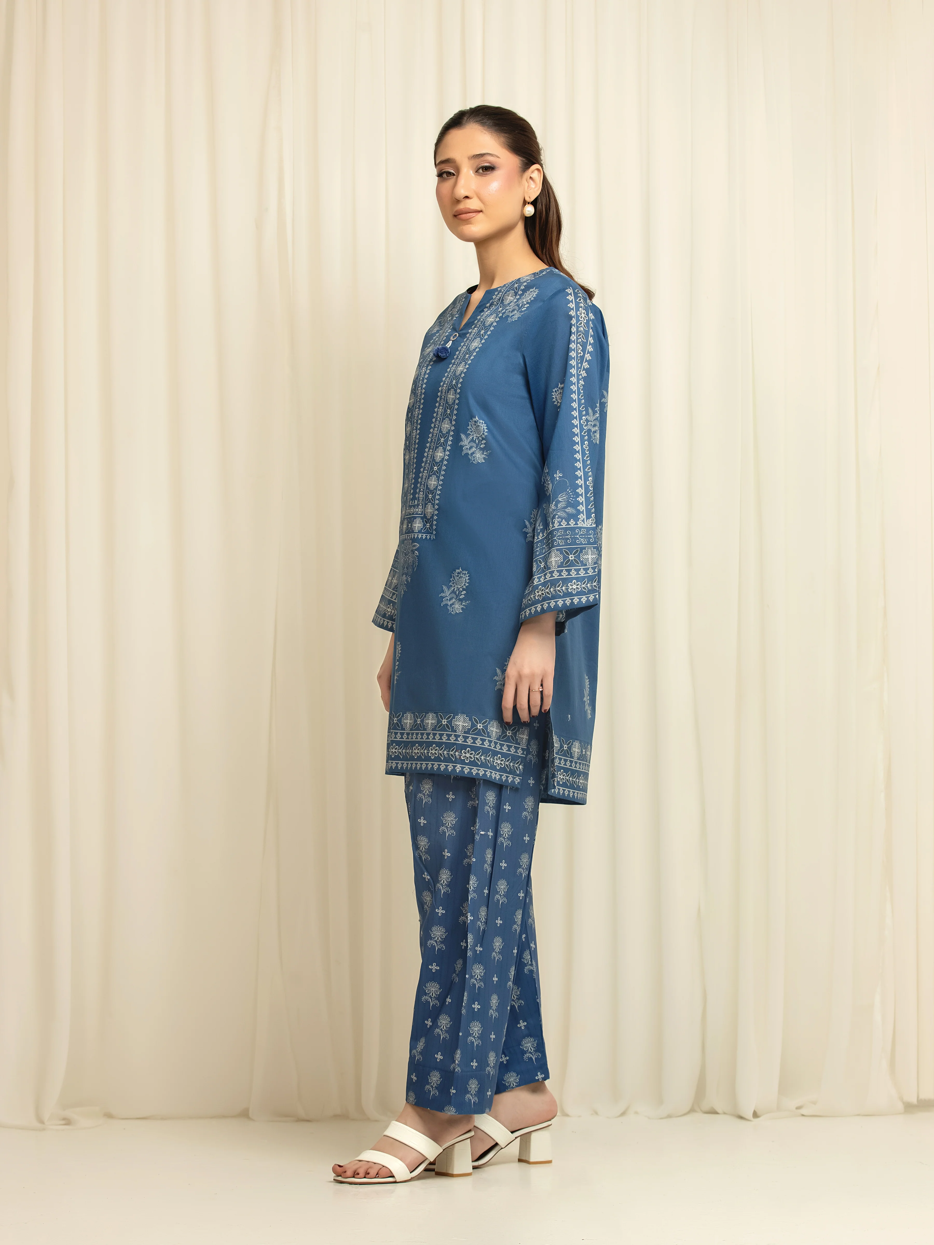 Printed Lawn Shirt Trouser - EWTKP6-86016ST - Image 4