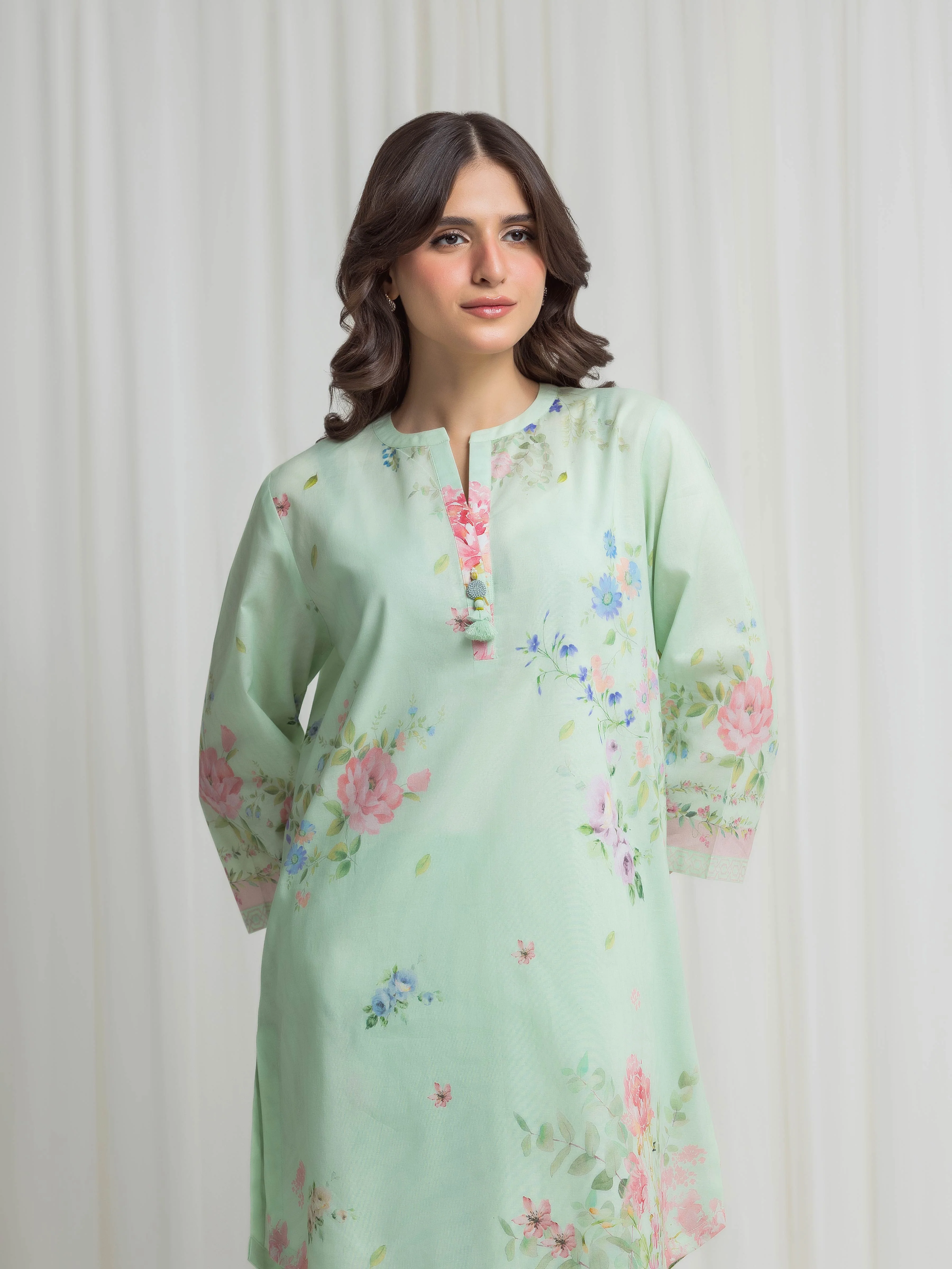 Printed Lawn Co-Ord Set - EWTKP6-86035ST - Image 2