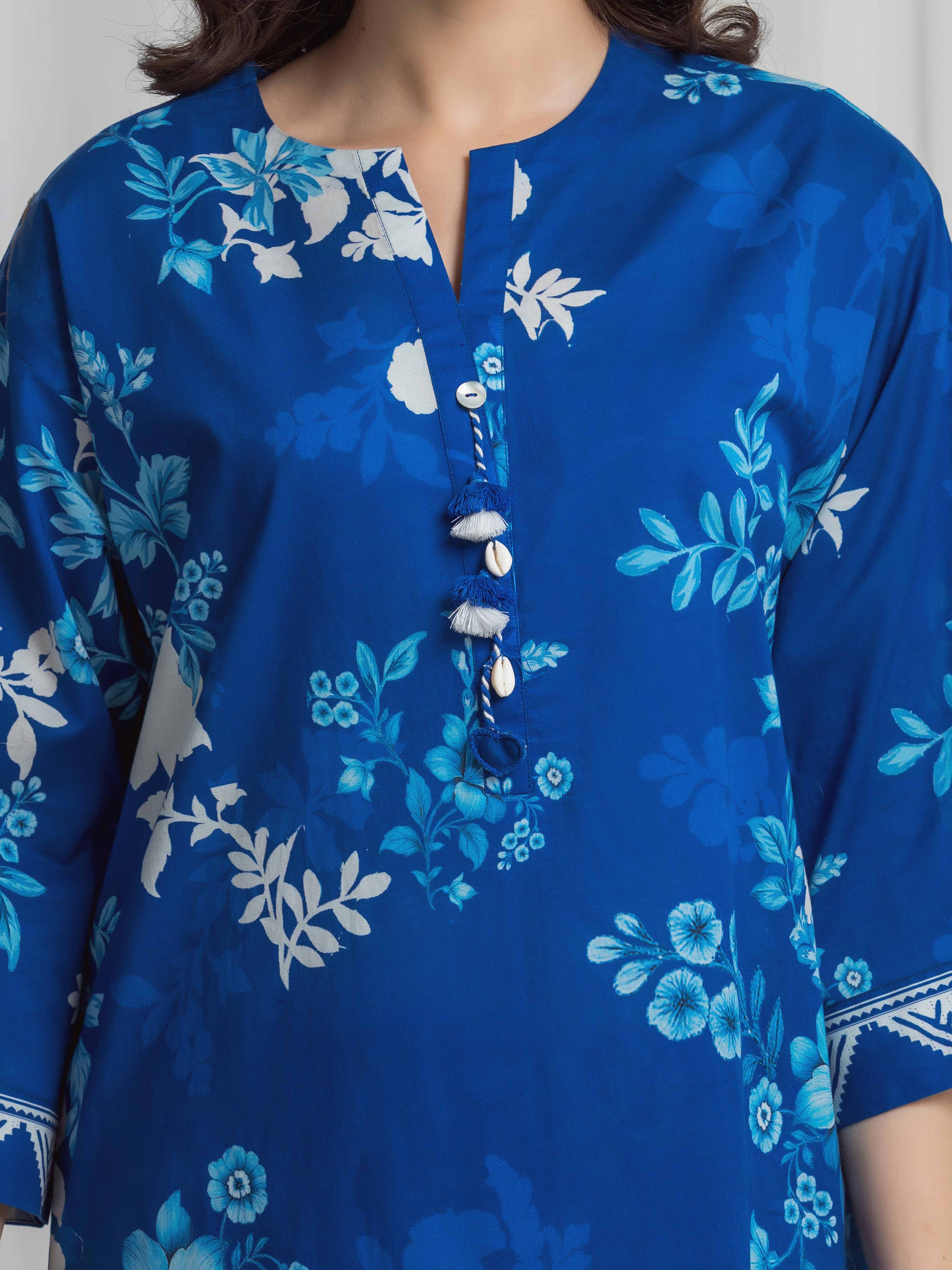 Printed Lawn Co-Ord Set - EWTKP6-86039ST - Image 3