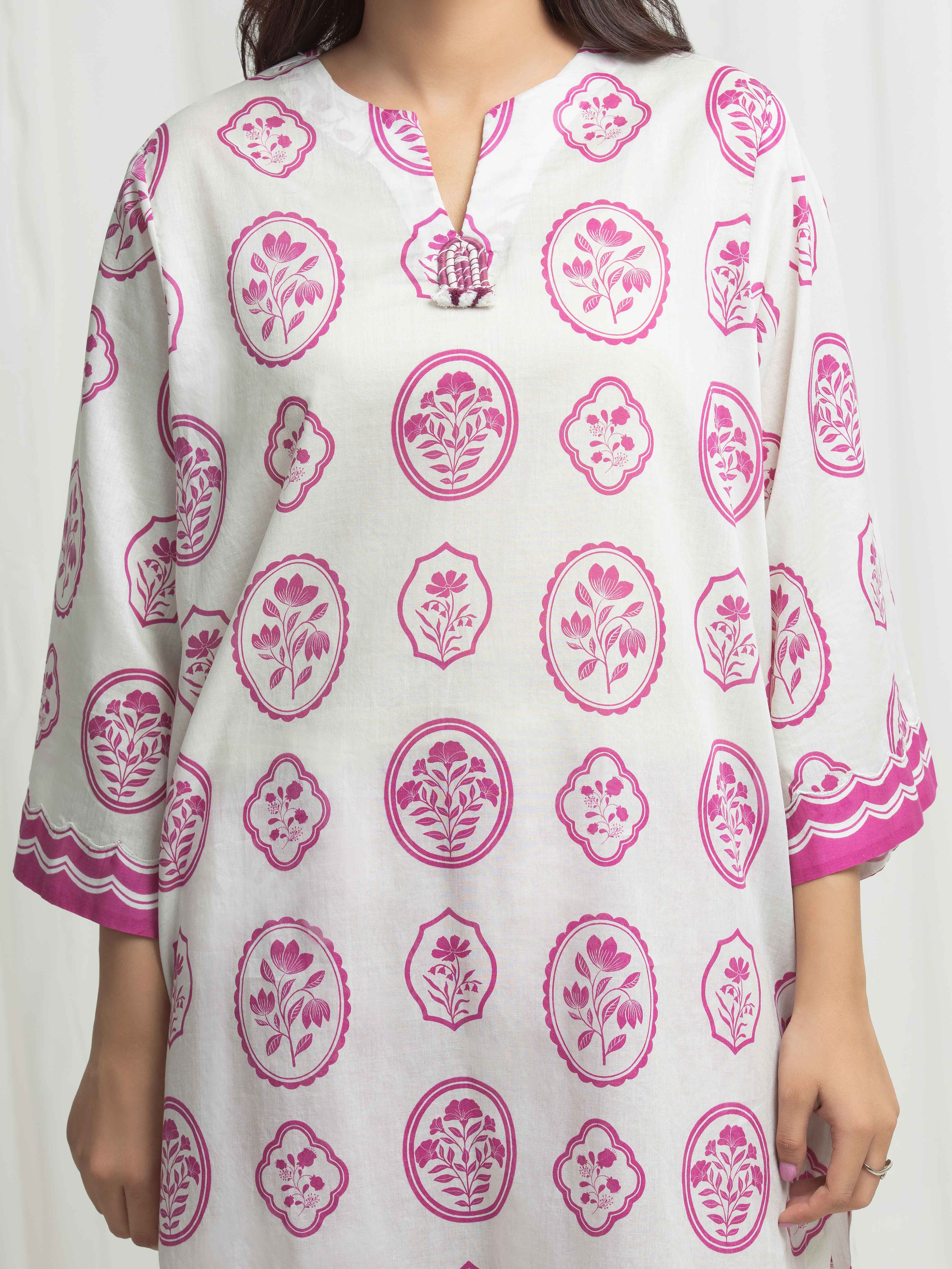 Printed Lawn Co-Ord Set - EWTKP6-86043ST - Image 3