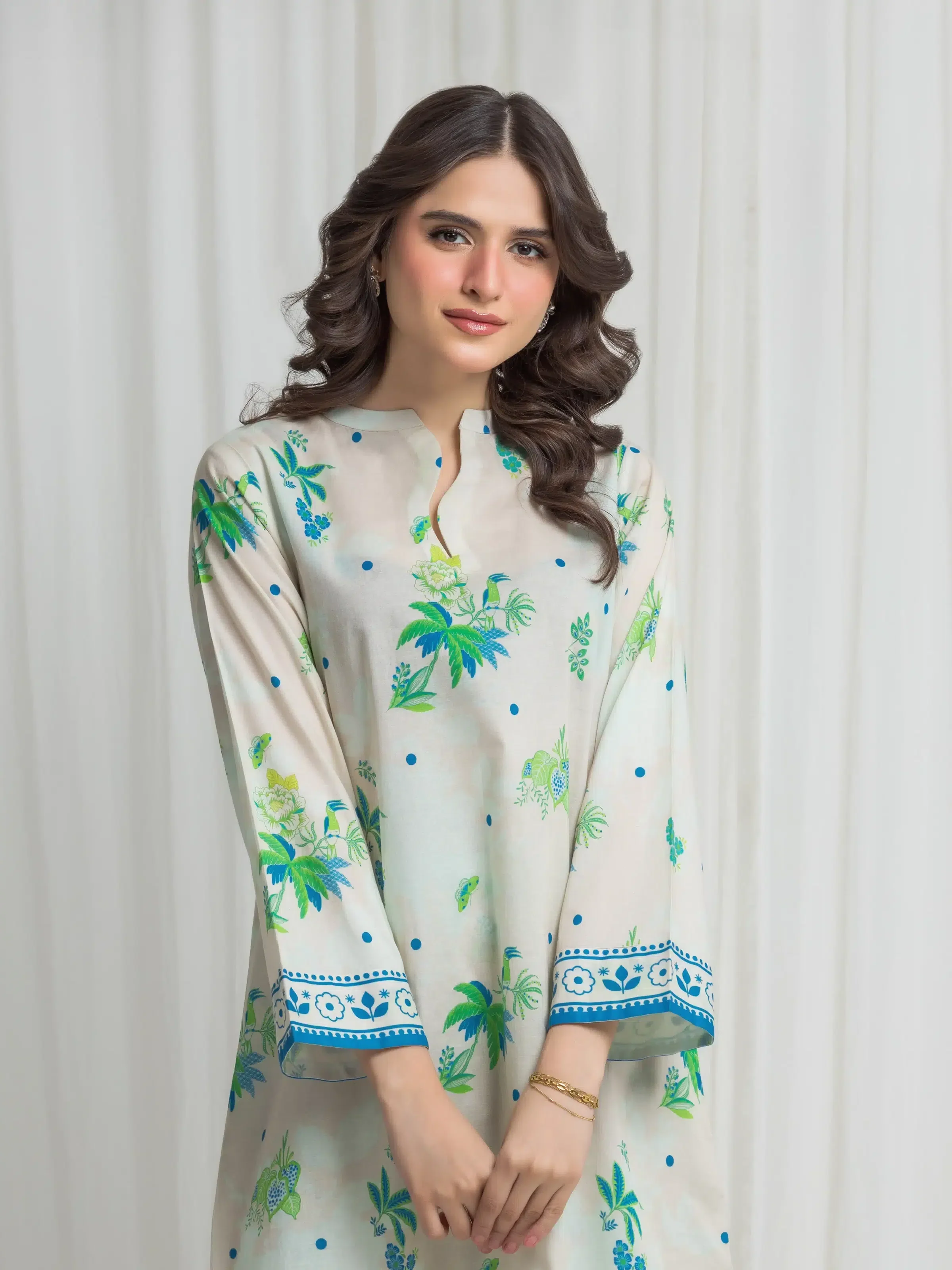 Printed Lawn Co-Ord Set - EWTKP6-86223ST - Image 2