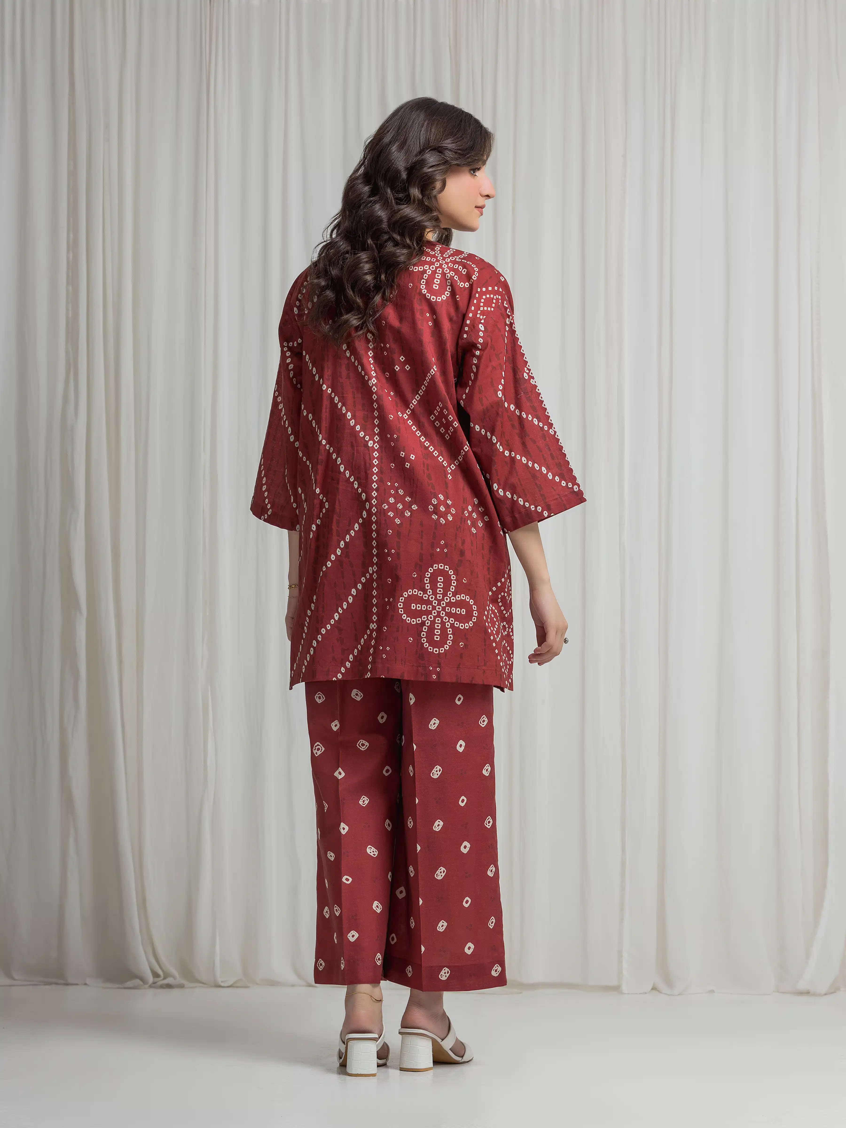 Printed Lawn Co-Ord Set - EWTKP6-86294ST - Image 5