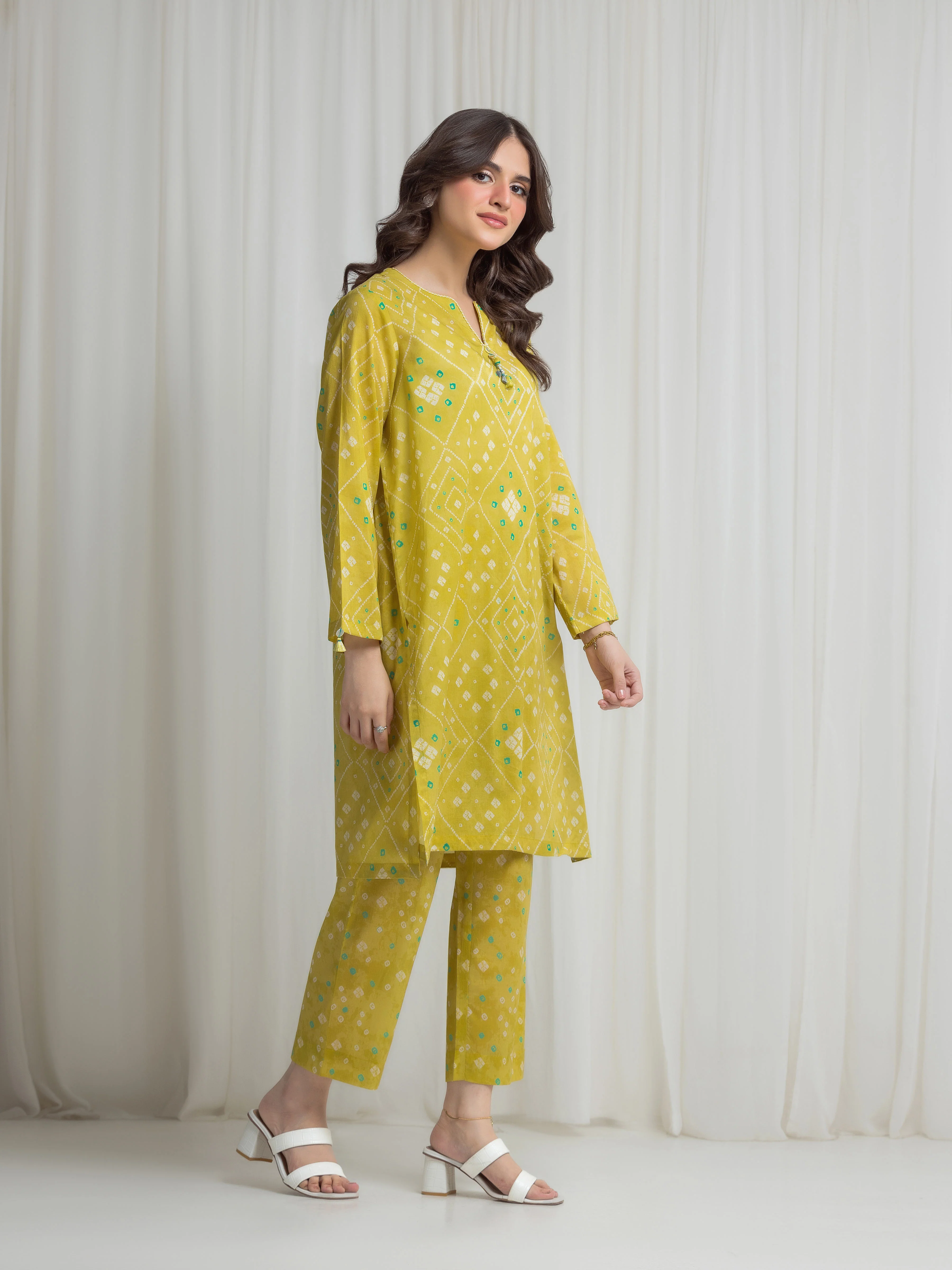 Printed Lawn Co-Ord Set - EWTKP6-86295ST - Image 5